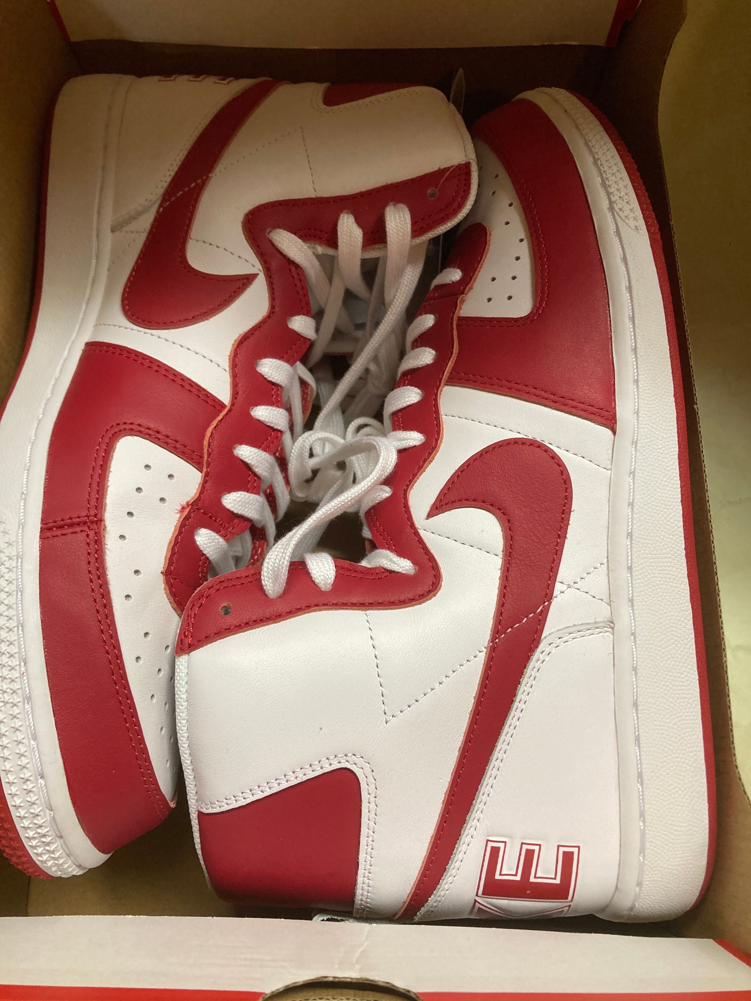 Nike Terminator High "University Red and White"