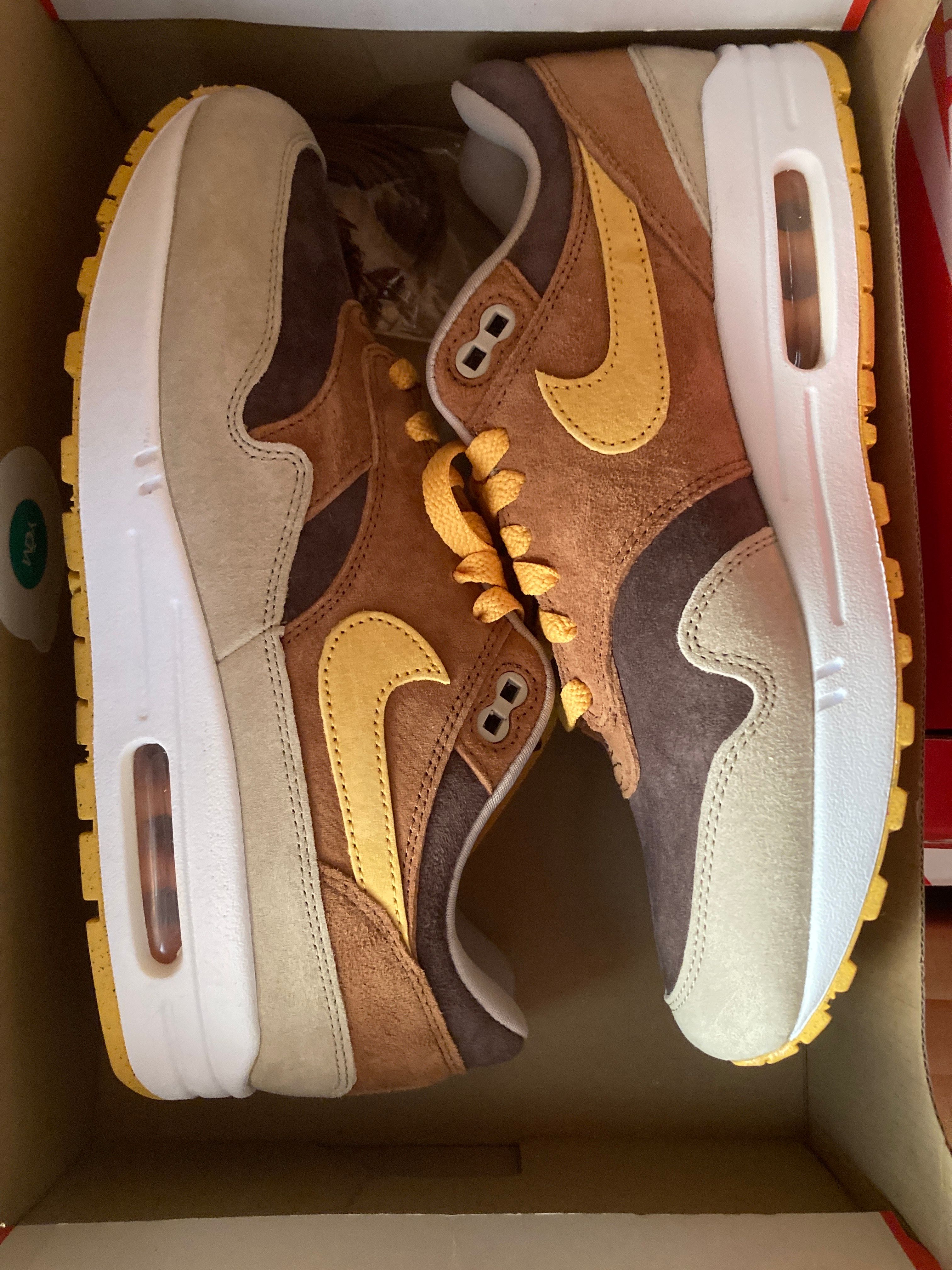 Nike Air Max 1 Duck Pack "Pecan and Yellow Ochre"
