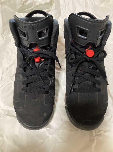 NIKE GS AIR JORDAN 6 RETRO "BLACK INFRARED" (2019)