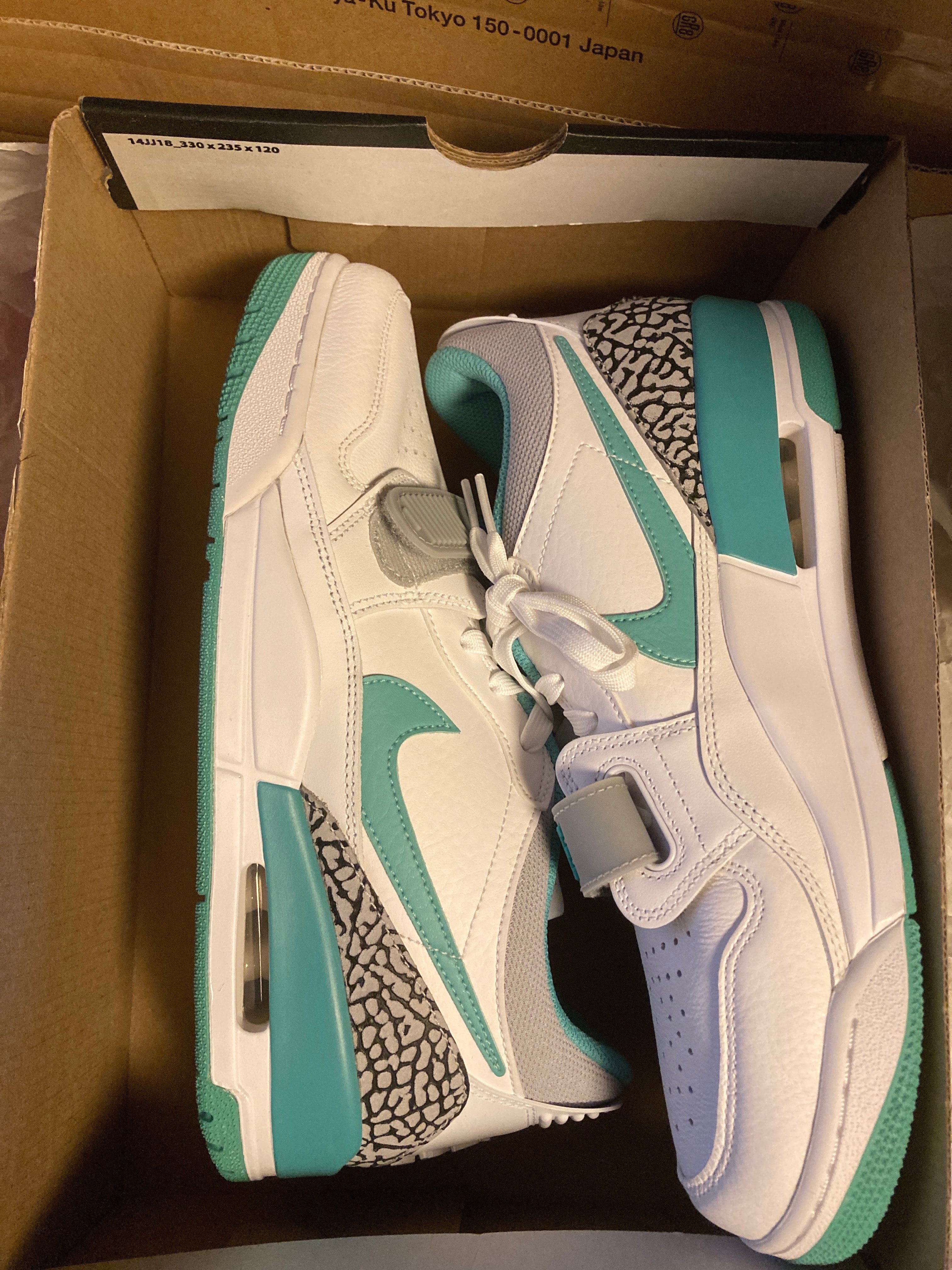 Nike Jordan Legacy 312 Low "White Turquoise"