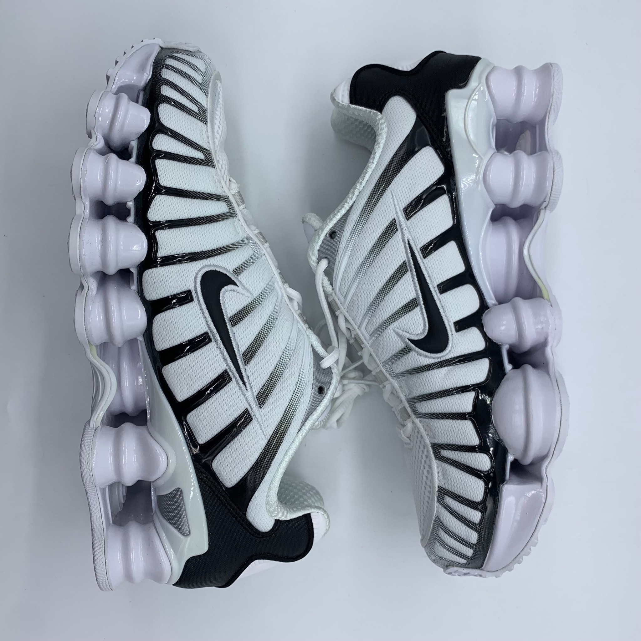 Nike Shox TL "White/Metallic Platinum/Black"