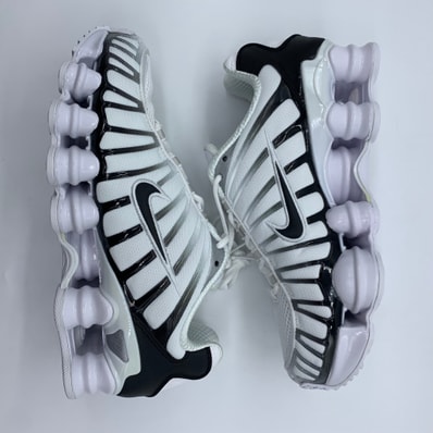Nike Shox TL "White/Metallic Platinum/Black"
