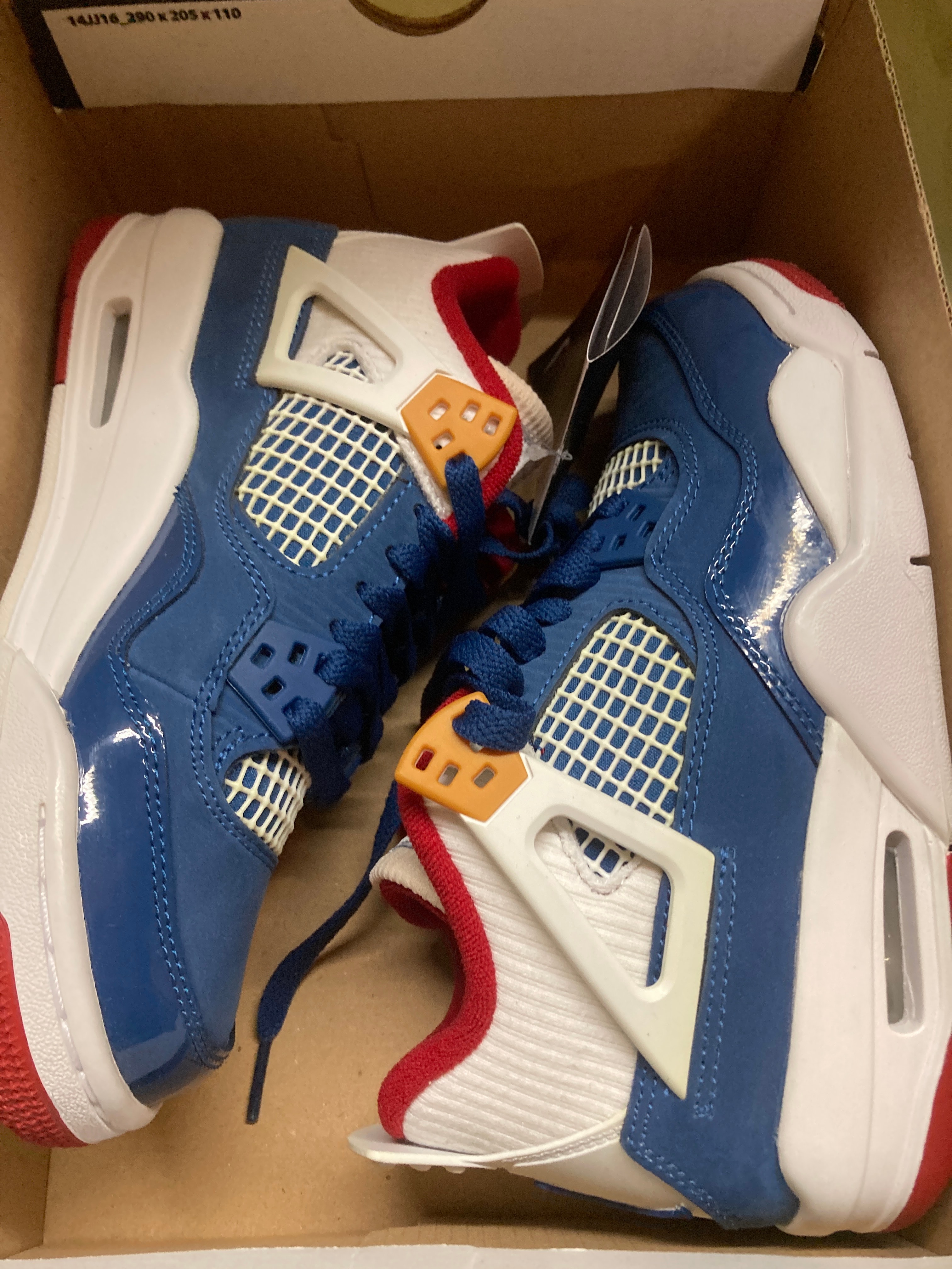 Nike GS Air Jordan 4 "French Blue"