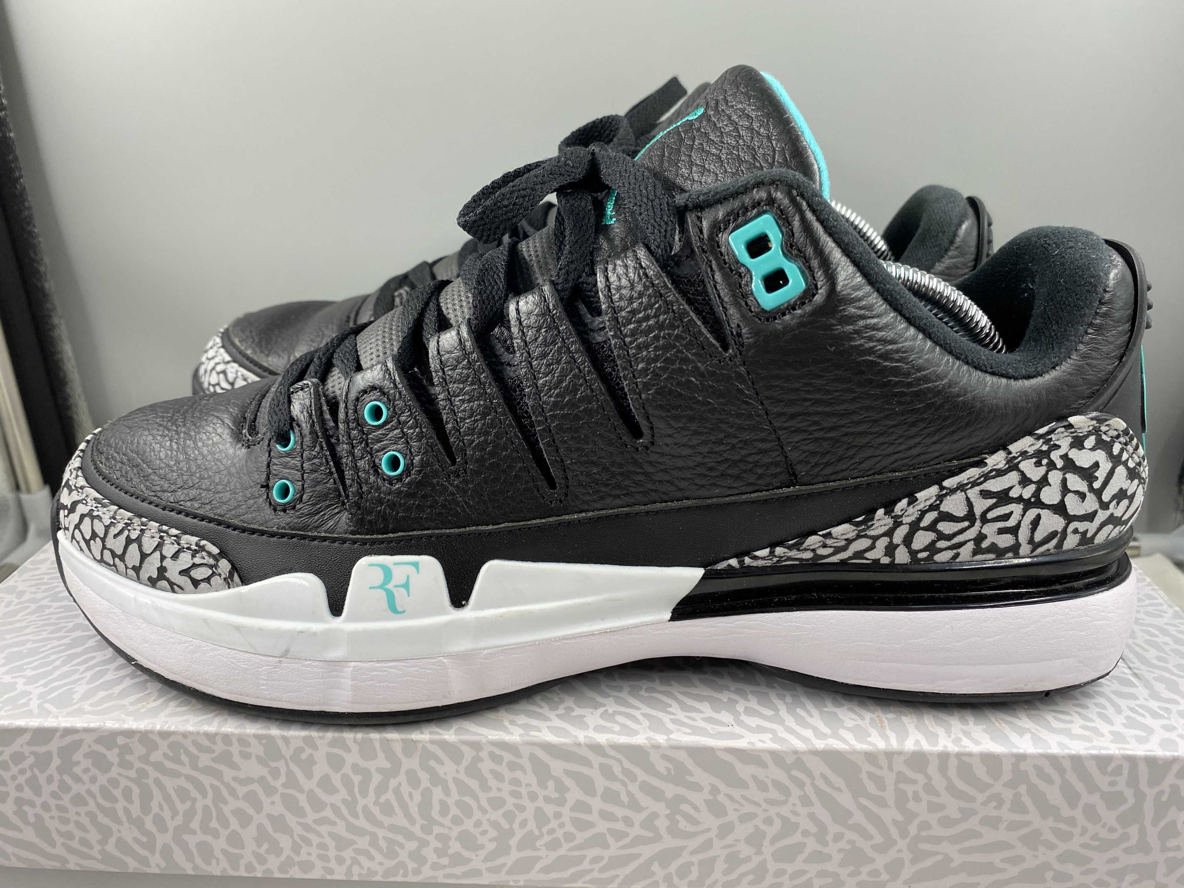 atmos × Nike Zoom Vapor AJ3 "Elephant/Safari"