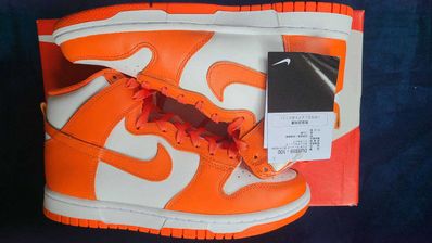 NIKE Women's DUNK HIGH "ORANGE BLAZE"