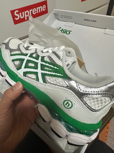 Hidden NY × Asics Gel-NYC "White/Green"