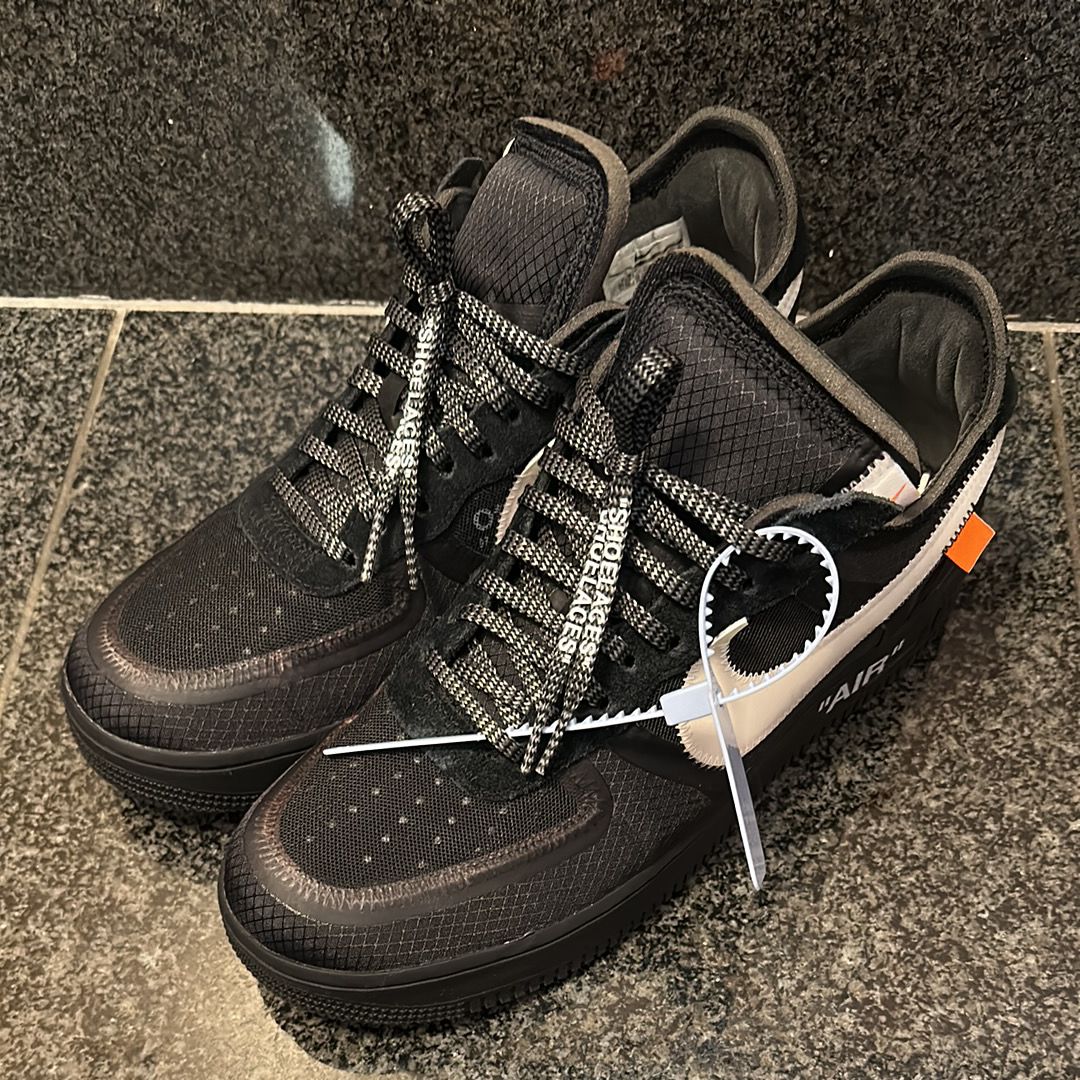 Off-White × Nike Air Force 1 Low "Black"