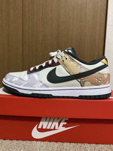 Nike Dunk Low "Sail Multi Camo"