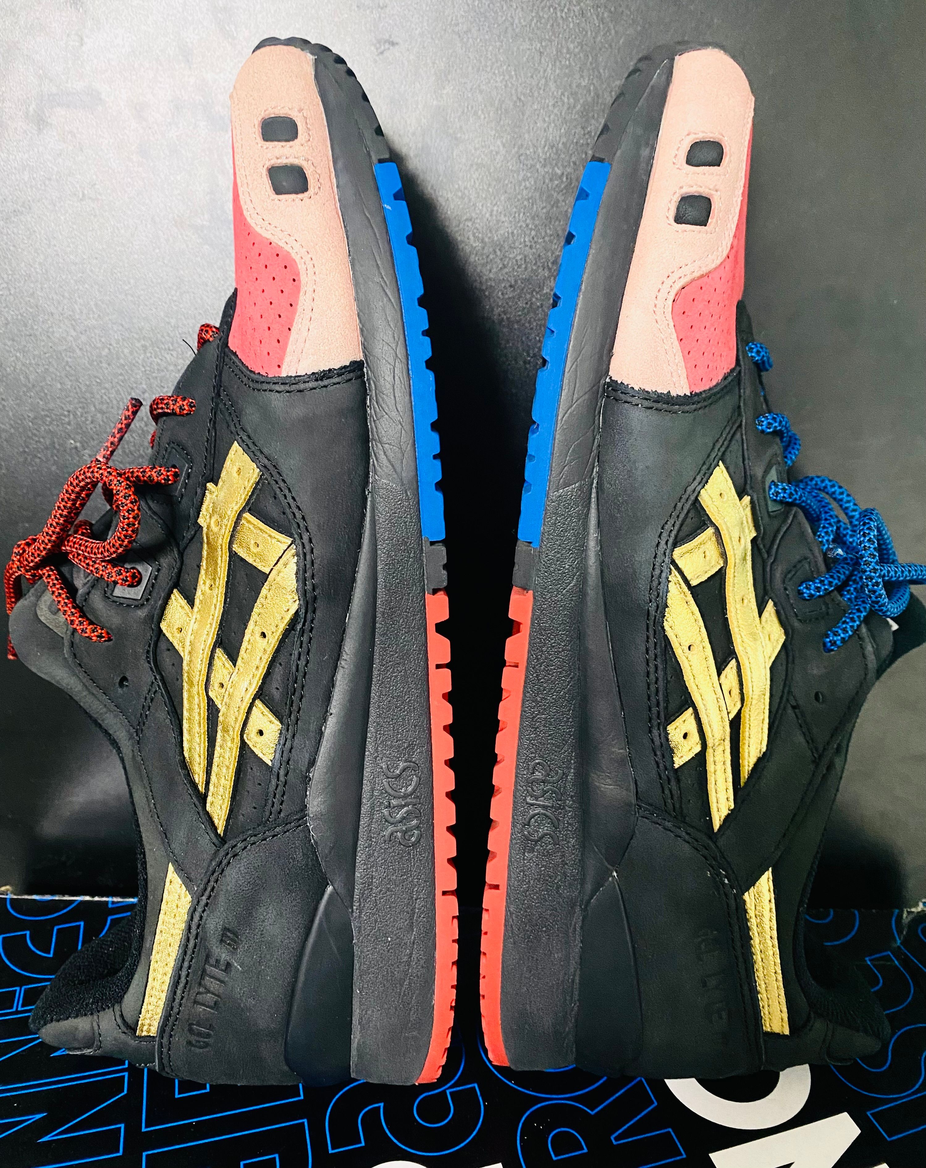 Ronnie Fieg × Asics Gel-Lyte III Tokyo Trio 252.1 "Black/Gold" 