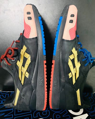 Ronnie Fieg × Asics Gel-Lyte III Tokyo Trio 252.1 "Black/Gold"