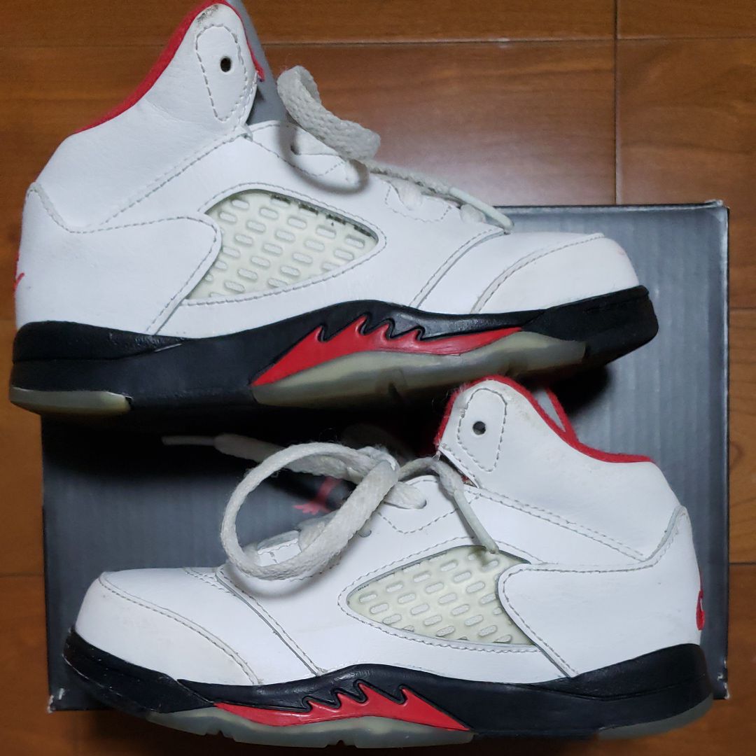Nike TD Air Jordan 5 Retro "Fire Red" (2020)