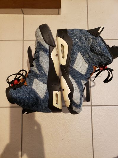 NIKE AIR JORDAN 6 "WASHED DENIM"