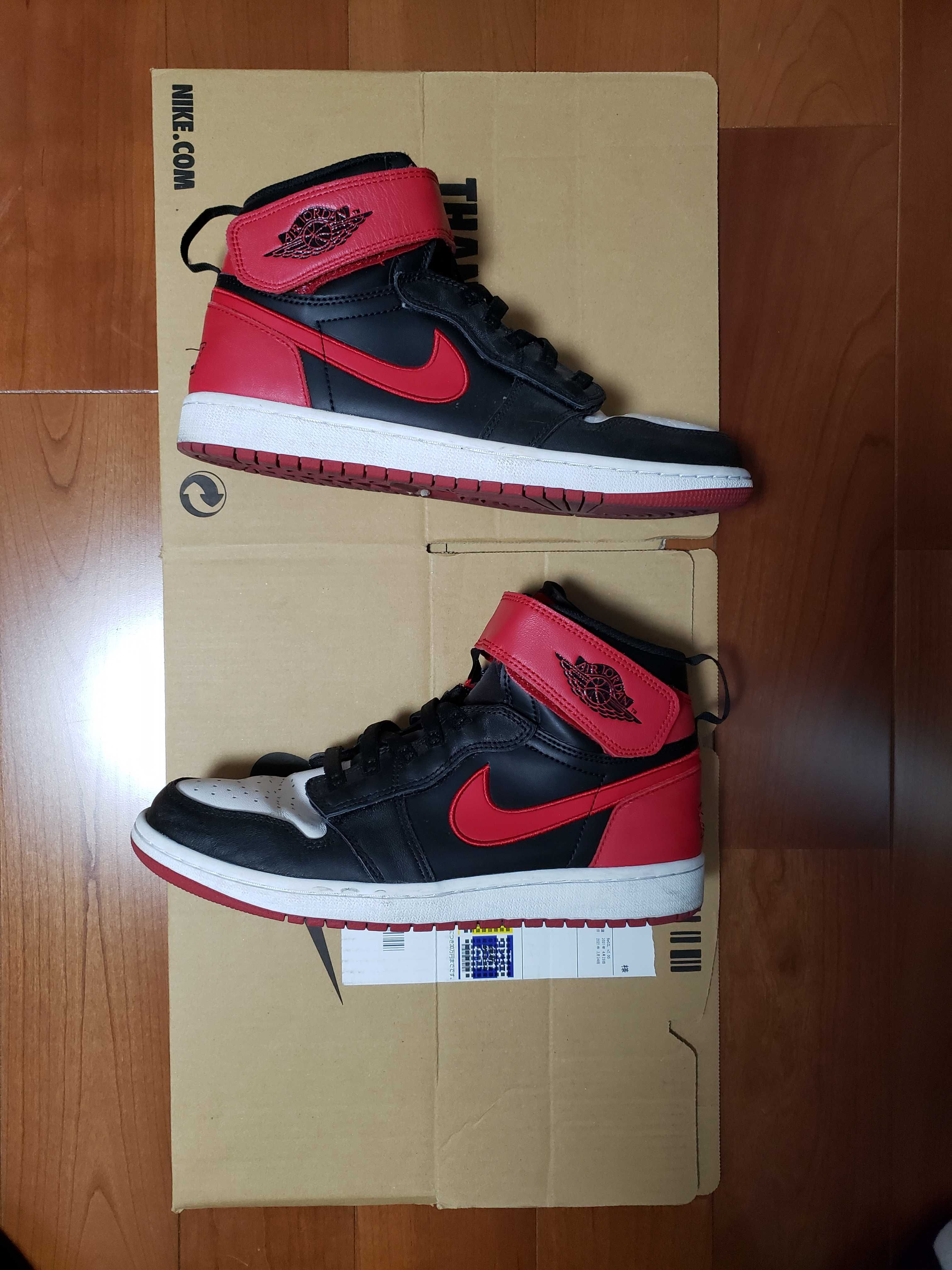 Nike Air Jordan 1 High Flyease "Black/Gym Red"