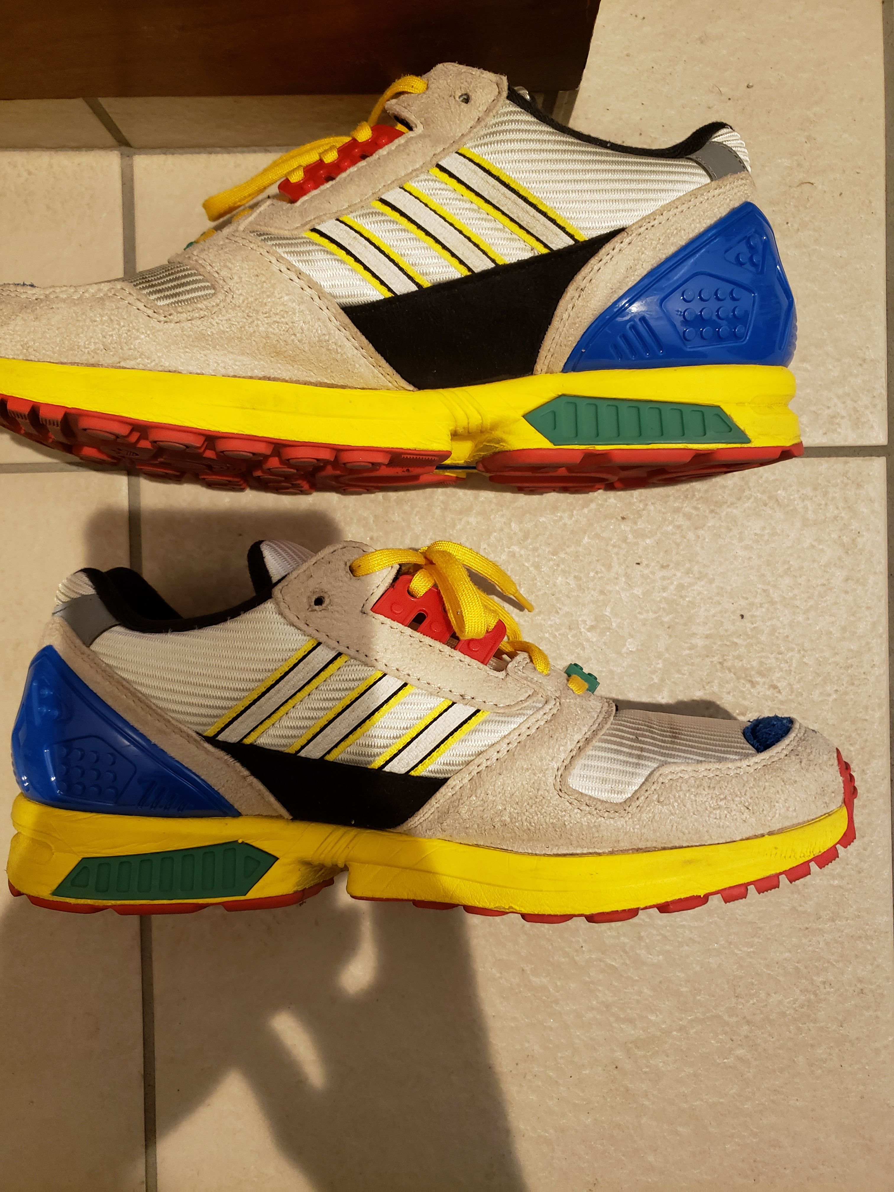 LEGO × adidas ZX 8000 "LEGO"
