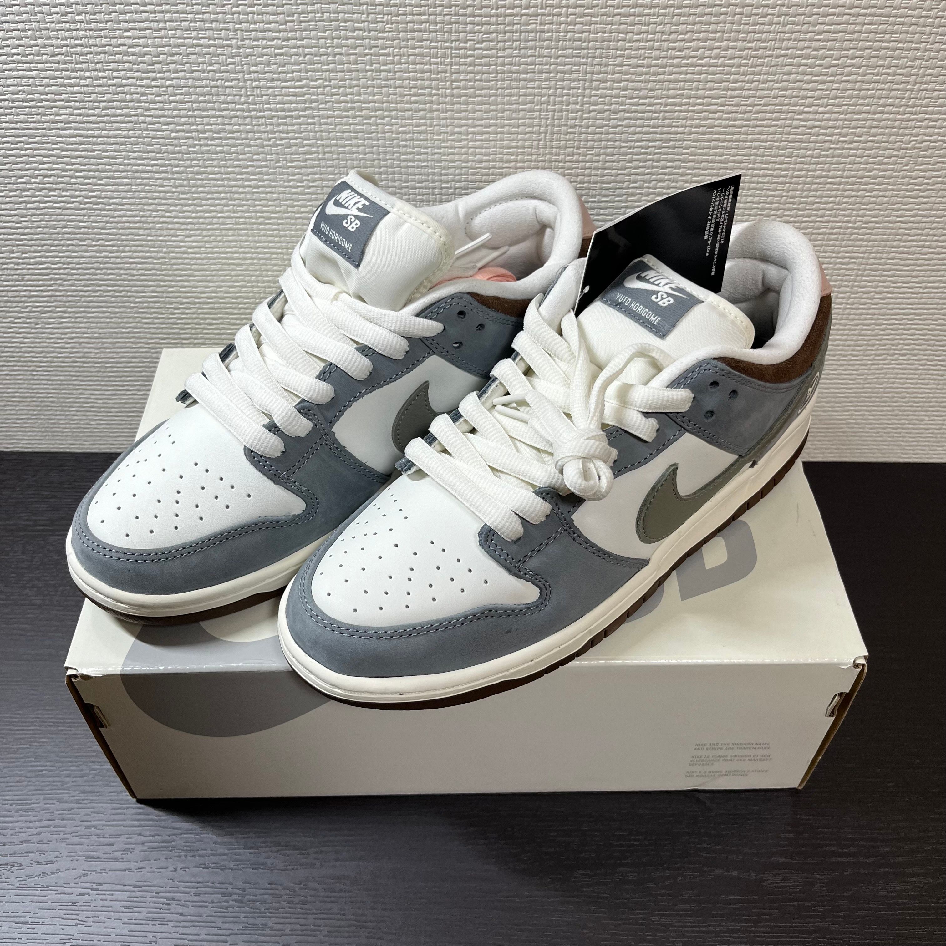 堀米 雄斗(Yuto Horigome) × Nike SB Dunk Low Pro QS "Wolf Grey"