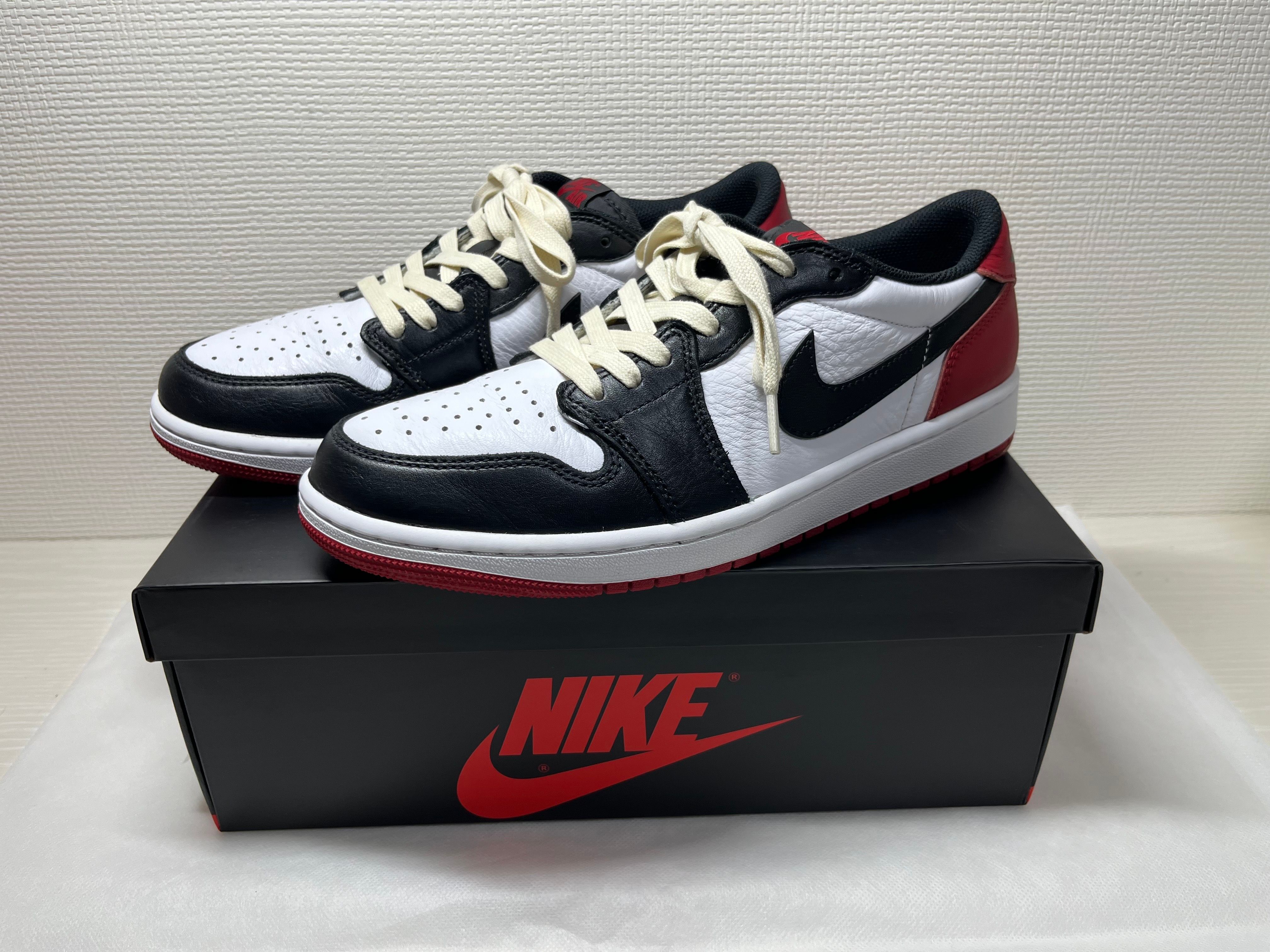 Nike Air Jordan 1 Retro Low OG "Black Toe"
