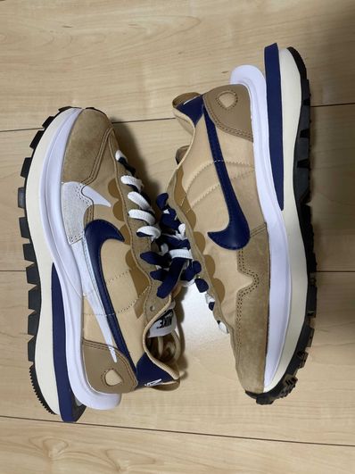 Sacai × Nike Vapor Waffle "Sesame And Blue Void"