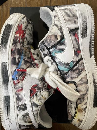 PEACEMINUSONE × Nike Air Force 1 Low Para Noise "Black" / G-DRAGON