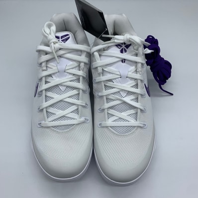 Nike Kobe 9 Elite Low EM Protro "White/White/Court Purple"