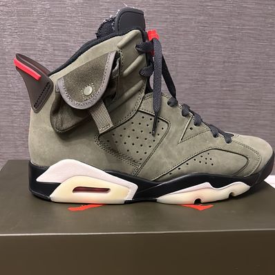 Travis Scott × Nike Air Jordan 6 Retro "Medium Olive"