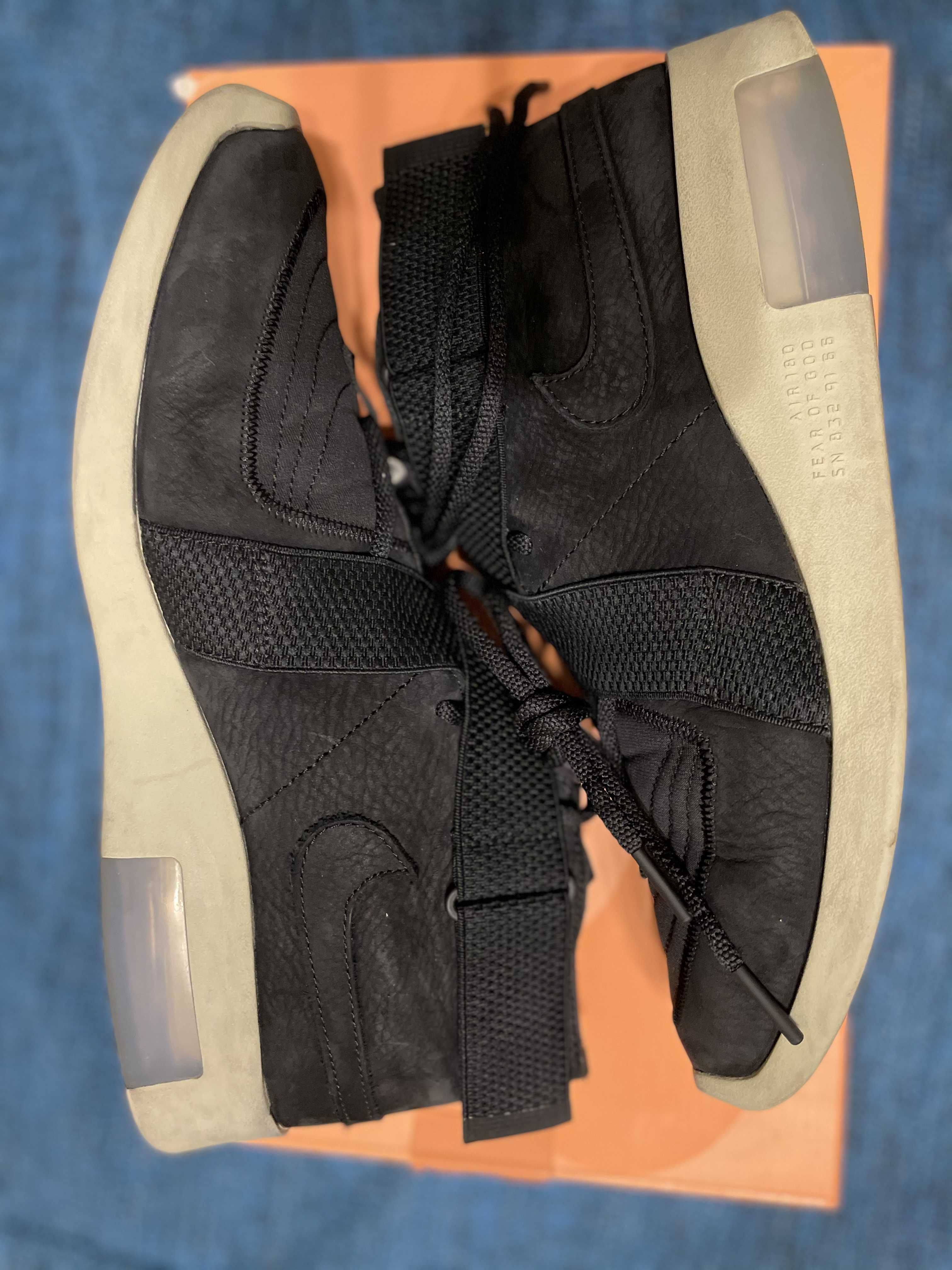 FEAR OF GOD × Nike Air Fear Of God Raid "Black"