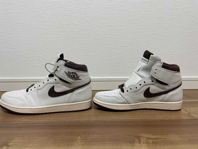 A Ma Maniere × Nike Air Jordan 1 Retro High OG "Sail and Burgundy"