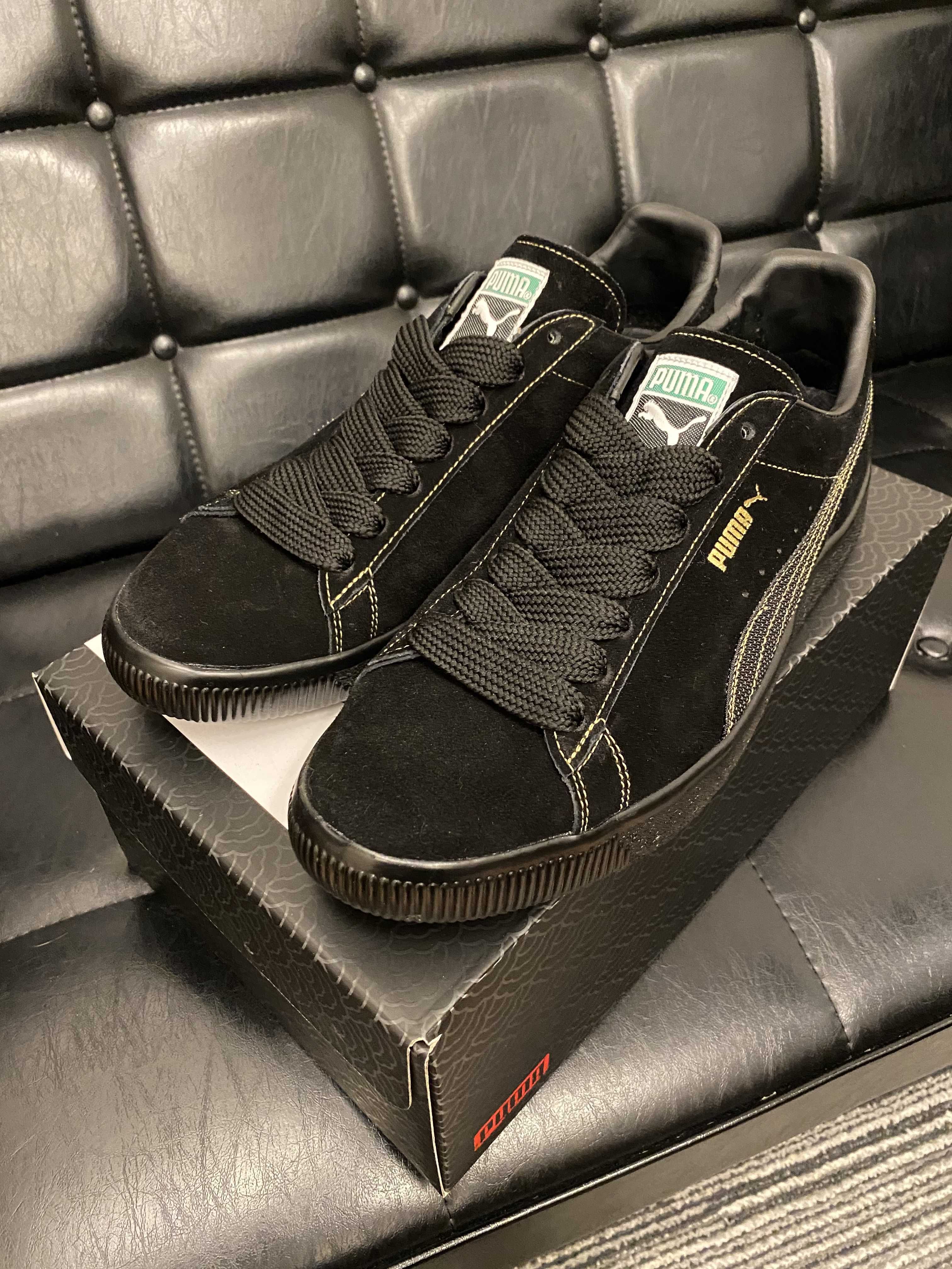 atmos × DUSTYCHAMP × QDS × Puma Suede MIJ "Black"