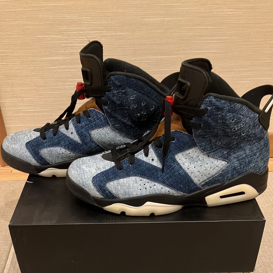 NIKE AIR JORDAN 6 "WASHED DENIM"