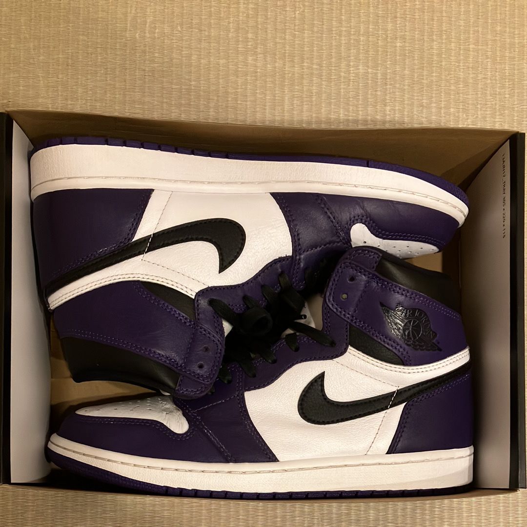 Nike Air Jordan 1 Retro High OG "Court Purple White/Black" (2020)