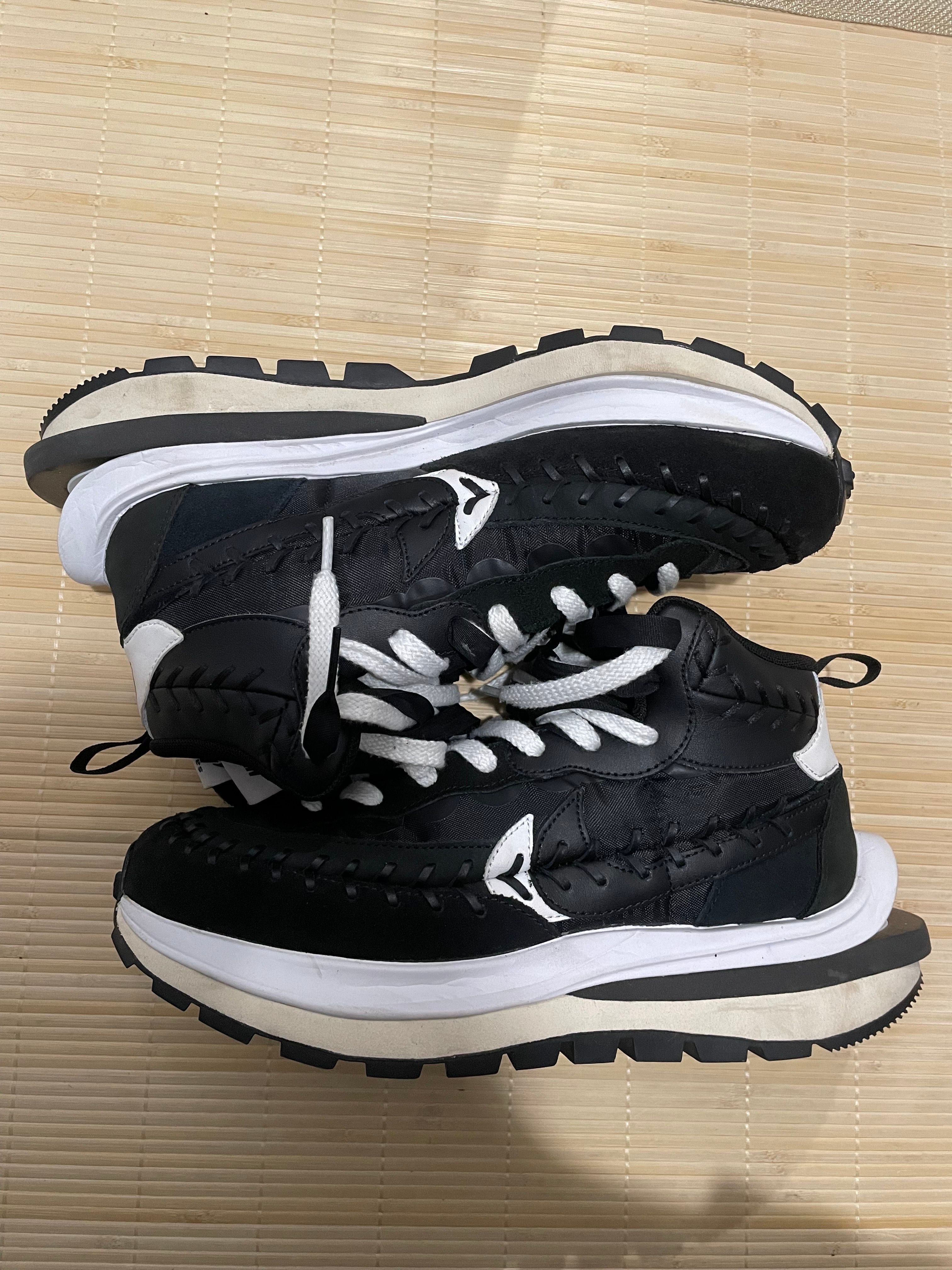 Jean-Paul Gaultier × sacai × Nike Vapor Waffle "Black/Black-White"