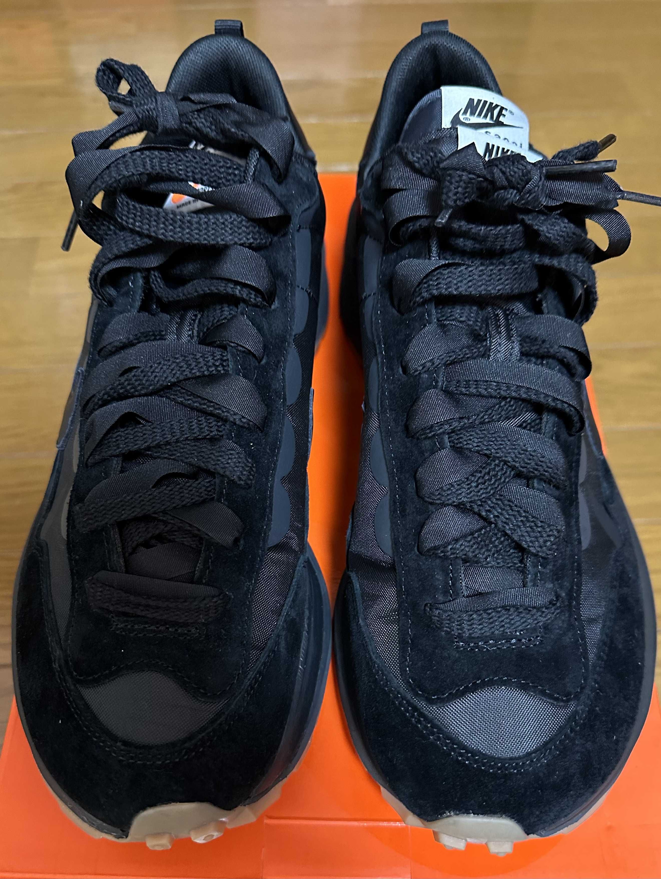 sacai × Nike VaporWaffle "Black Gum"