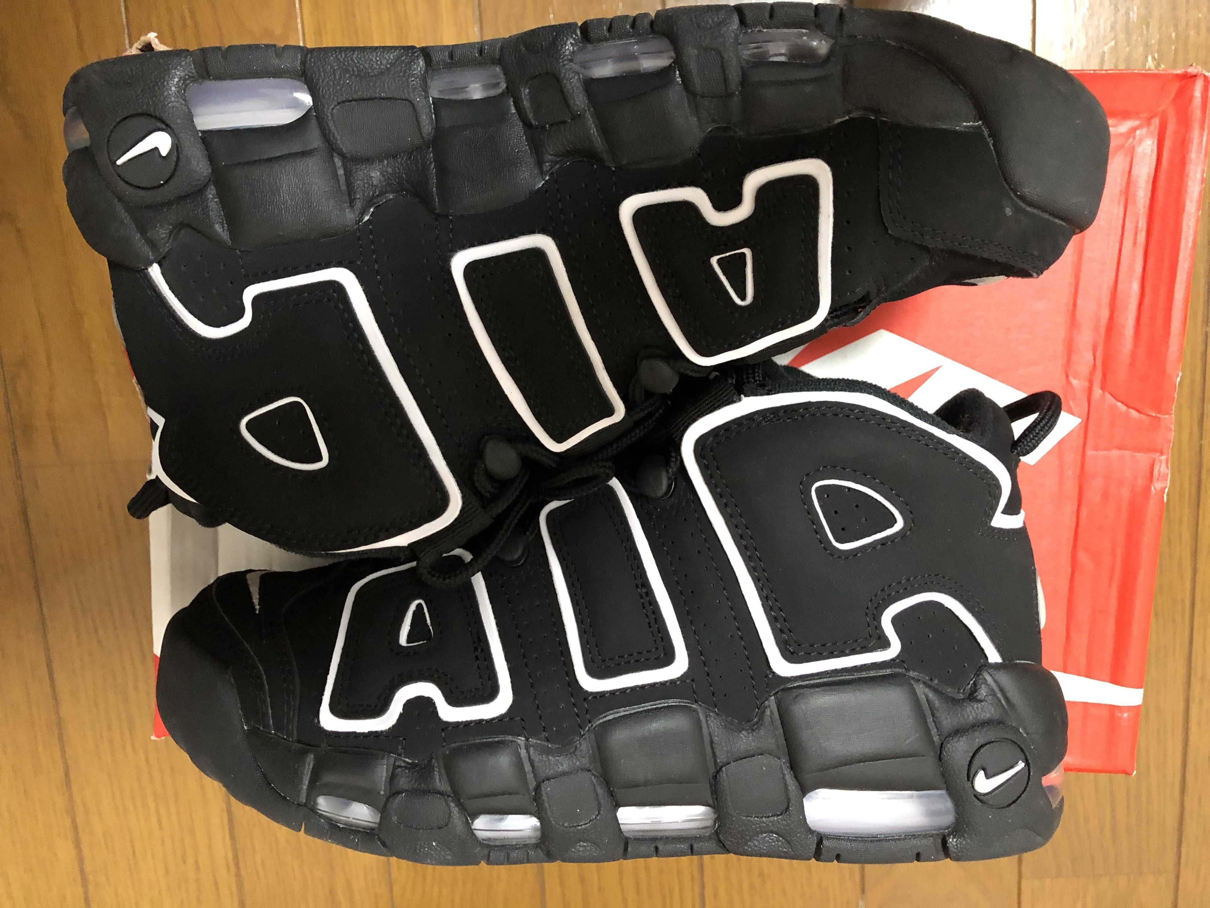 Nike Air More Uptempo "Black/White"(2020)