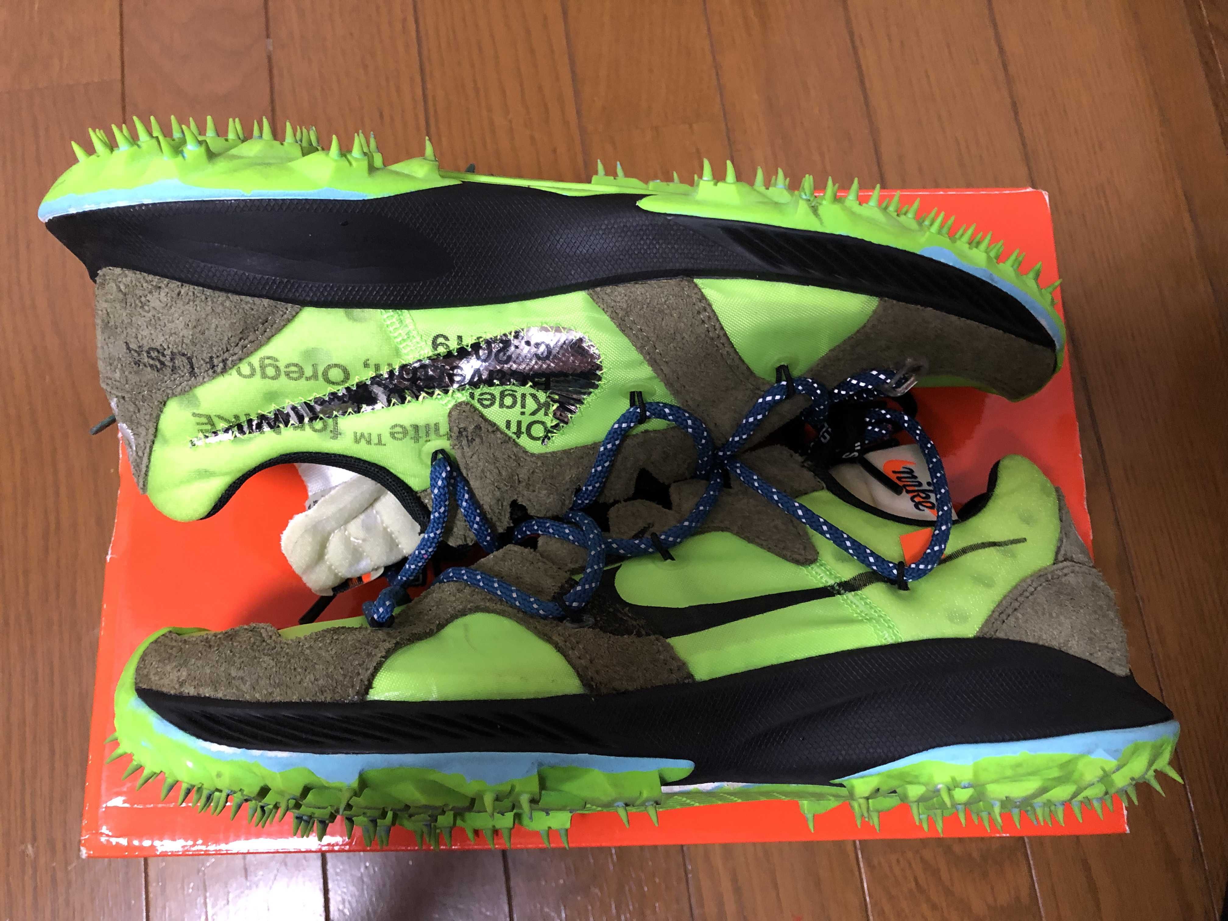 Off-White × Nike Women's Air Zoom Terra Kiger 5 "Green"