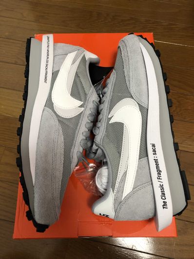Fragment × sacai × Nike LD Waffle "Light Smoke Grey"