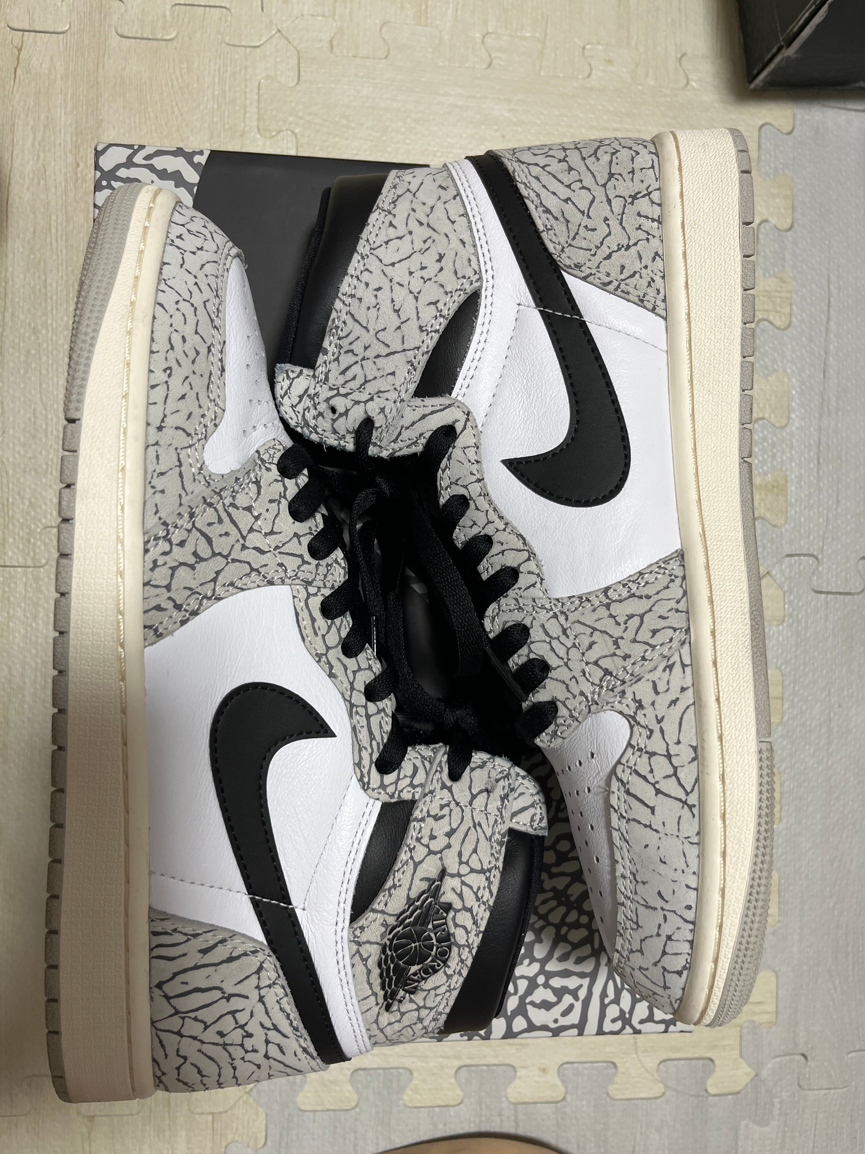 Nike Air Jordan 1 High OG "White Cement/Safari"