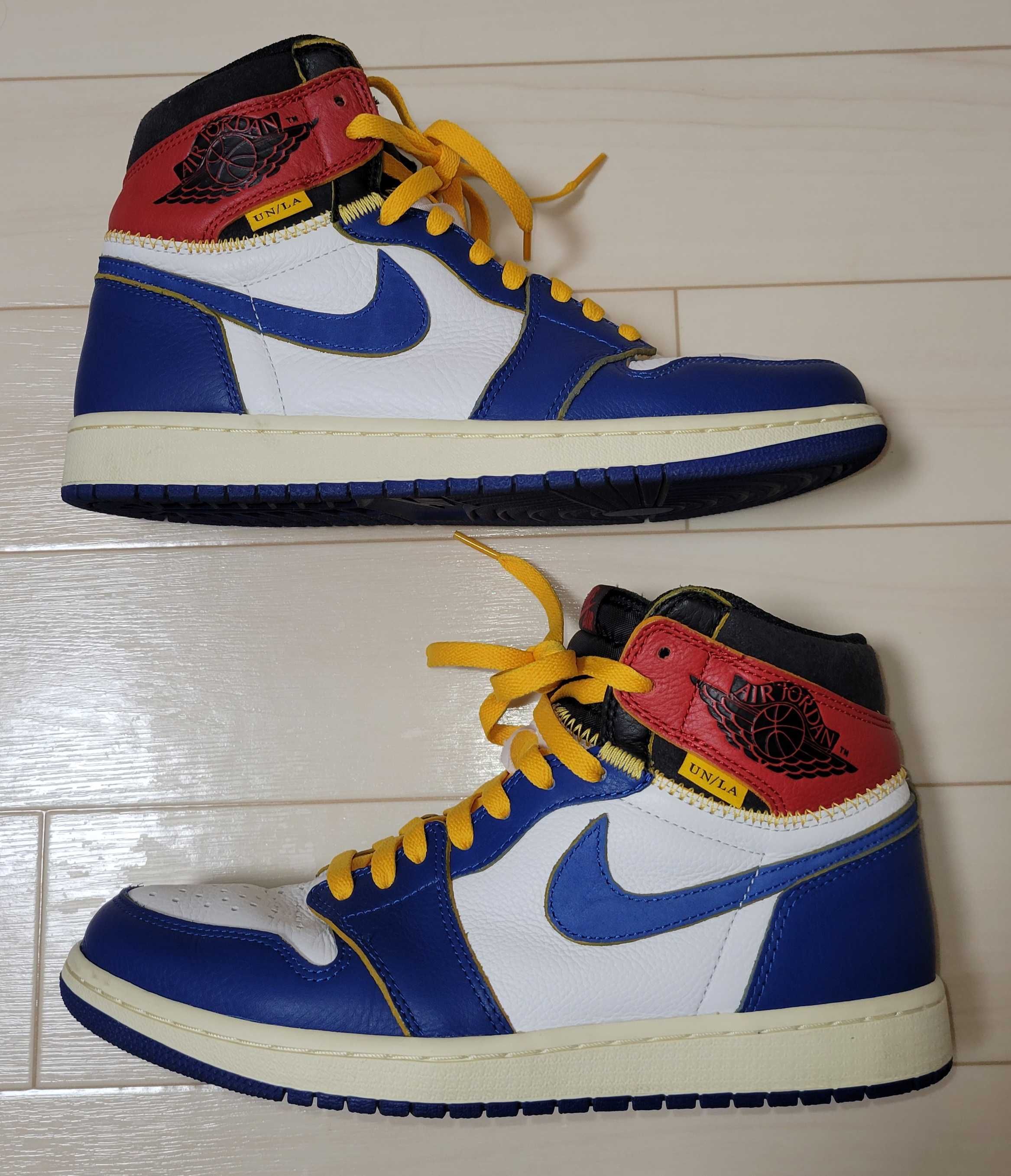 Union × Nike Air Jordan 1 Retro High OG NRG "Storm Blue/Varsity Red"