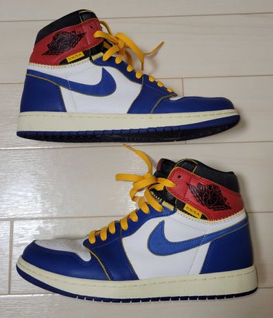 Union × Nike Air Jordan 1 Retro High OG NRG "Storm Blue/Varsity Red"