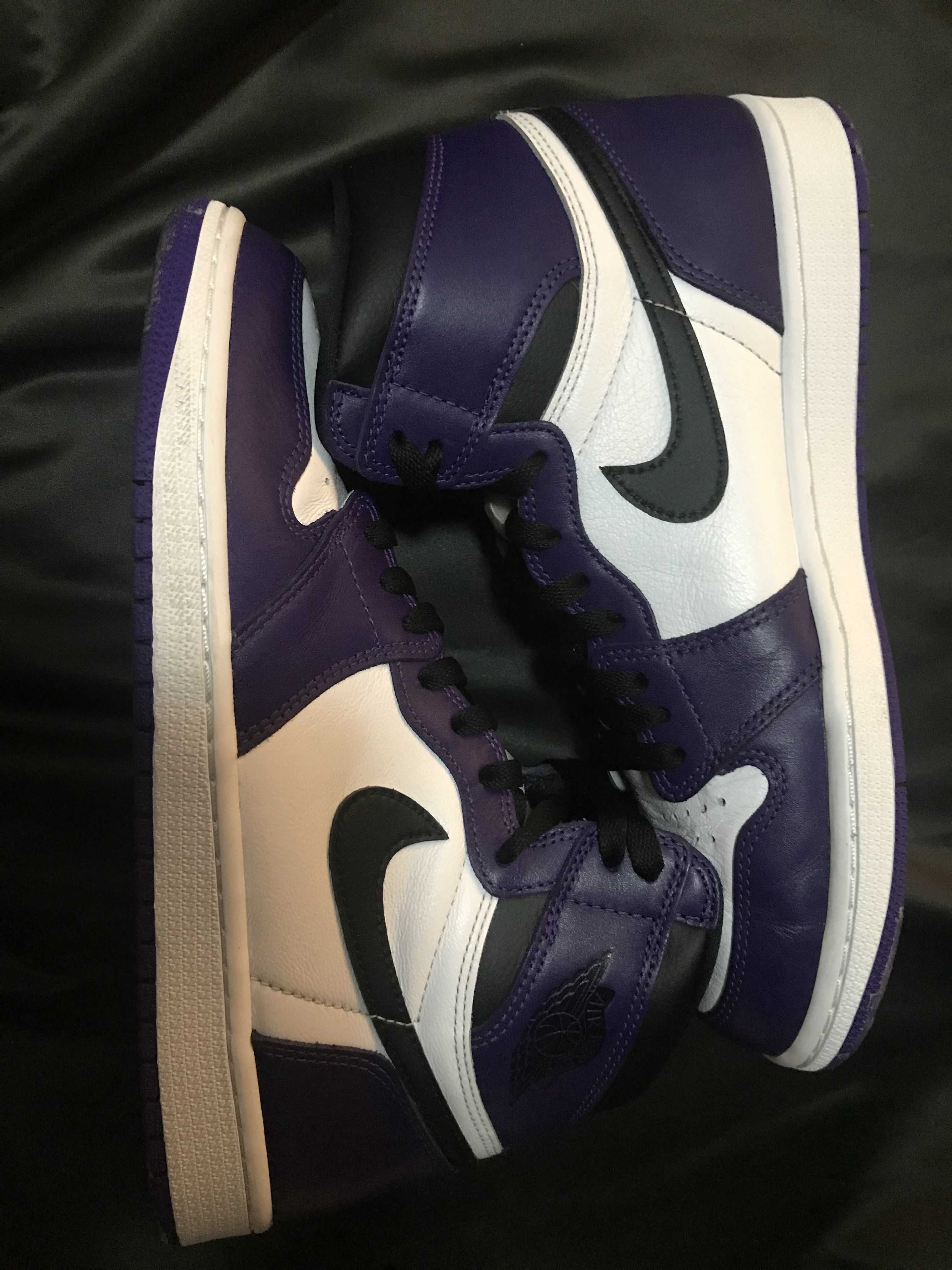 Nike Air Jordan 1 Retro High OG "Court Purple White/Black" (2020)   