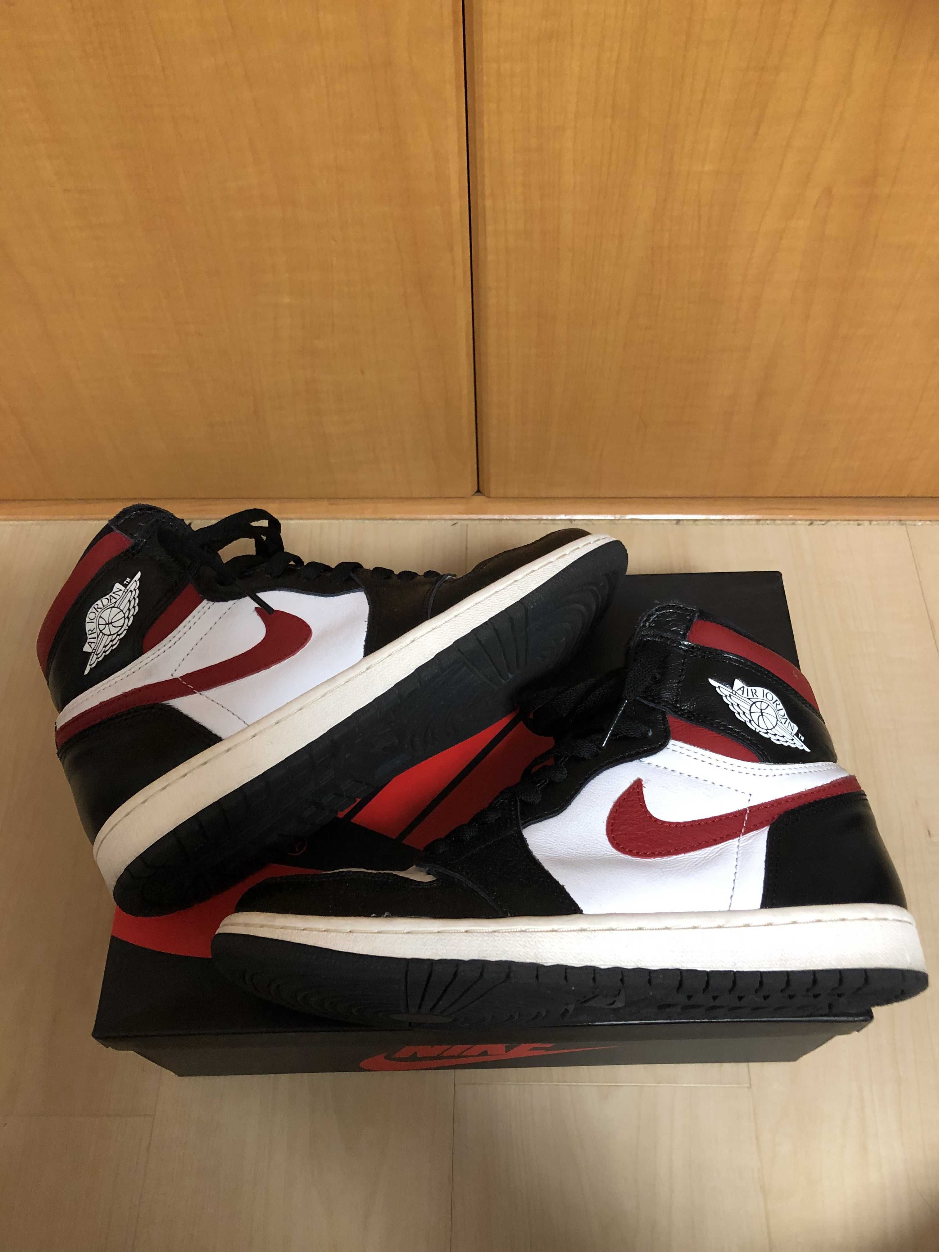 Nike Air Jordan 1 Retro High "Black/White/Sail/Gym Red"    