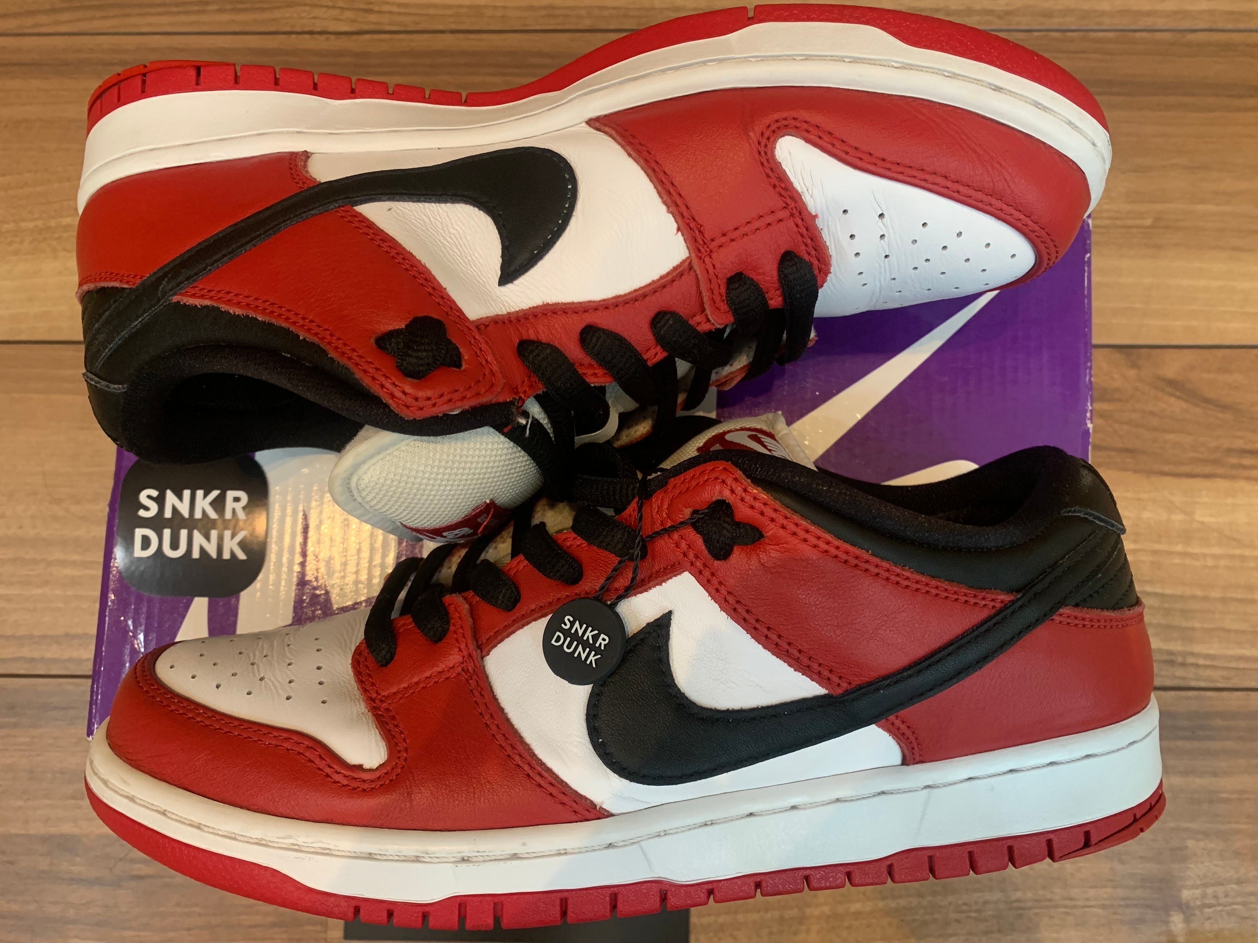 Nike SB Dunk Low Pro "J-Pack Chicago/Varsity Red and White"