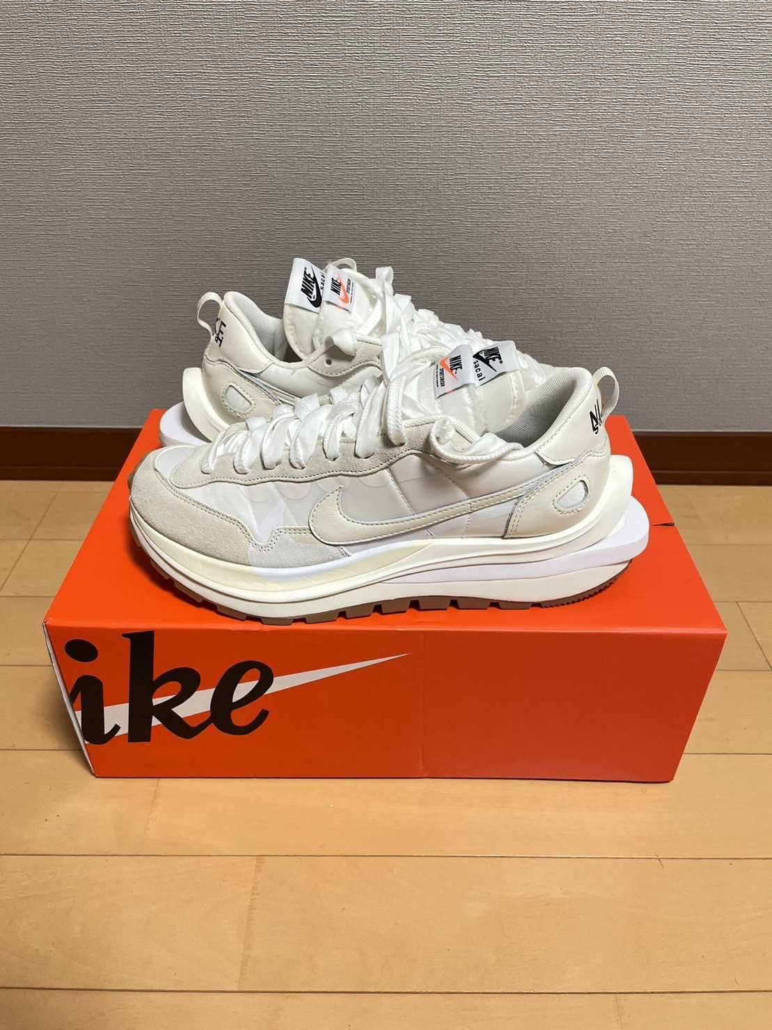 sacai × Nike Vapor Waffle "White Gum"