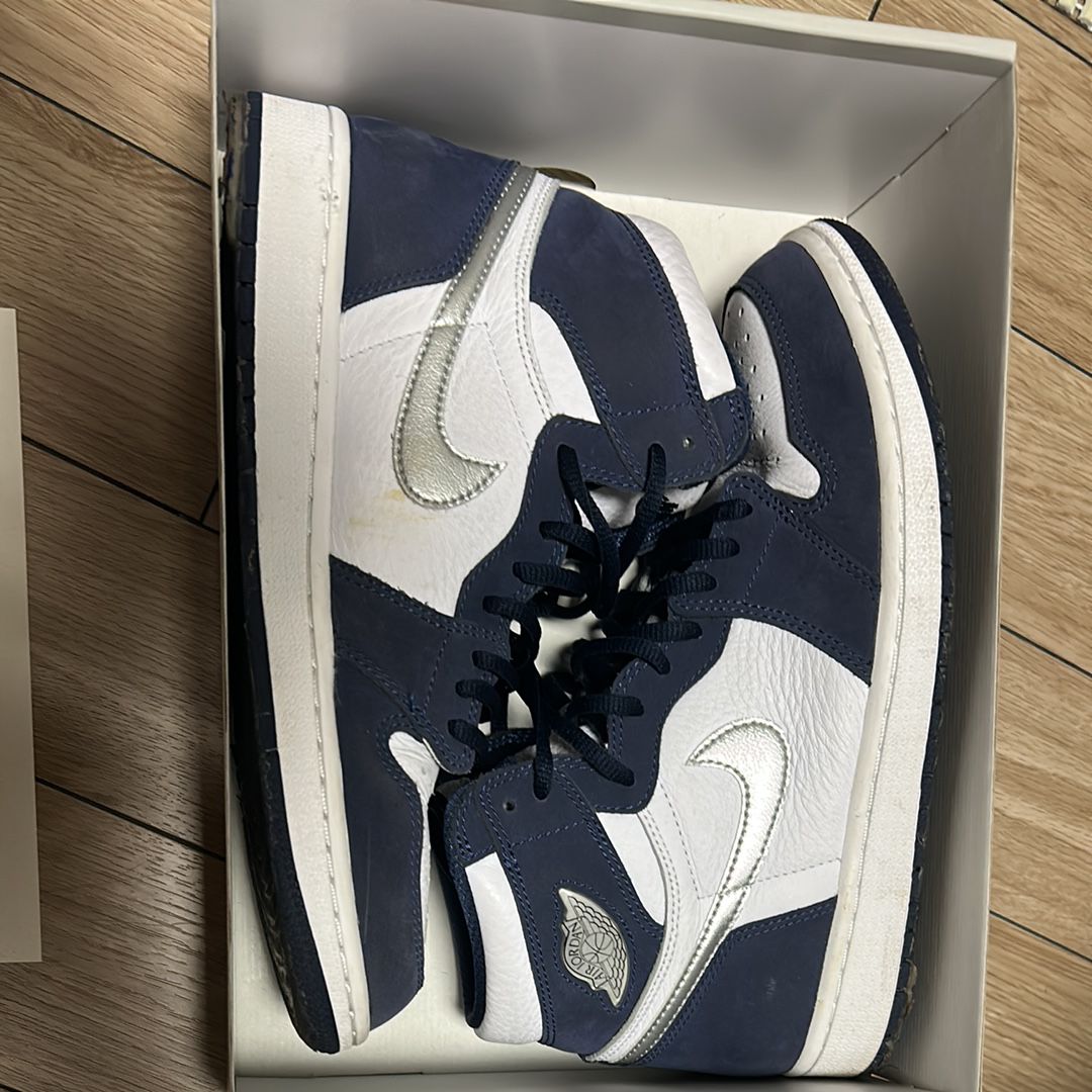 Nike Air Jordan 1 High OG CO.JP "White/Midnight Navy" (2020)(ブリーフケースなし)