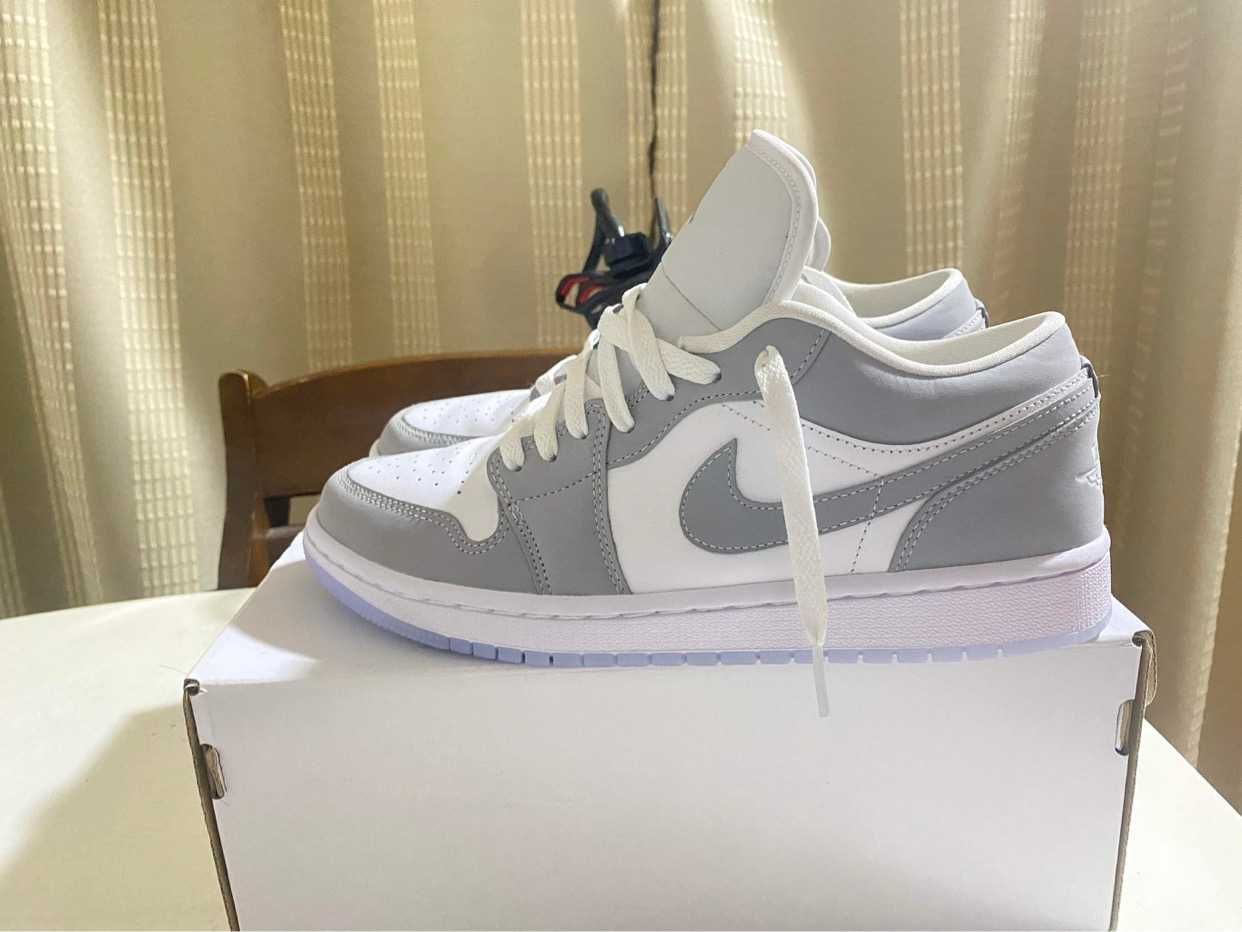 Nike Women's Air Jordan 1 Low "Wolf Grey"