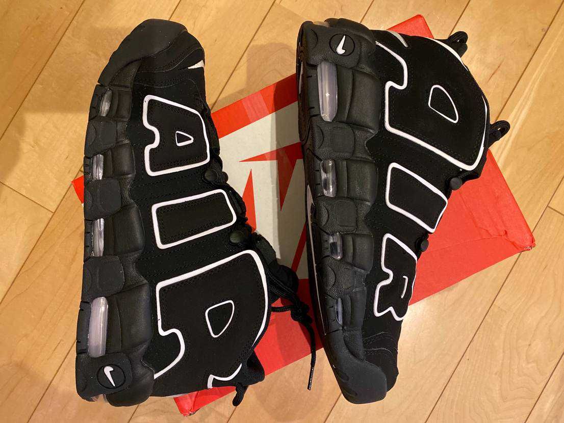 Nike Air More Uptempo "Black/White"(2020)