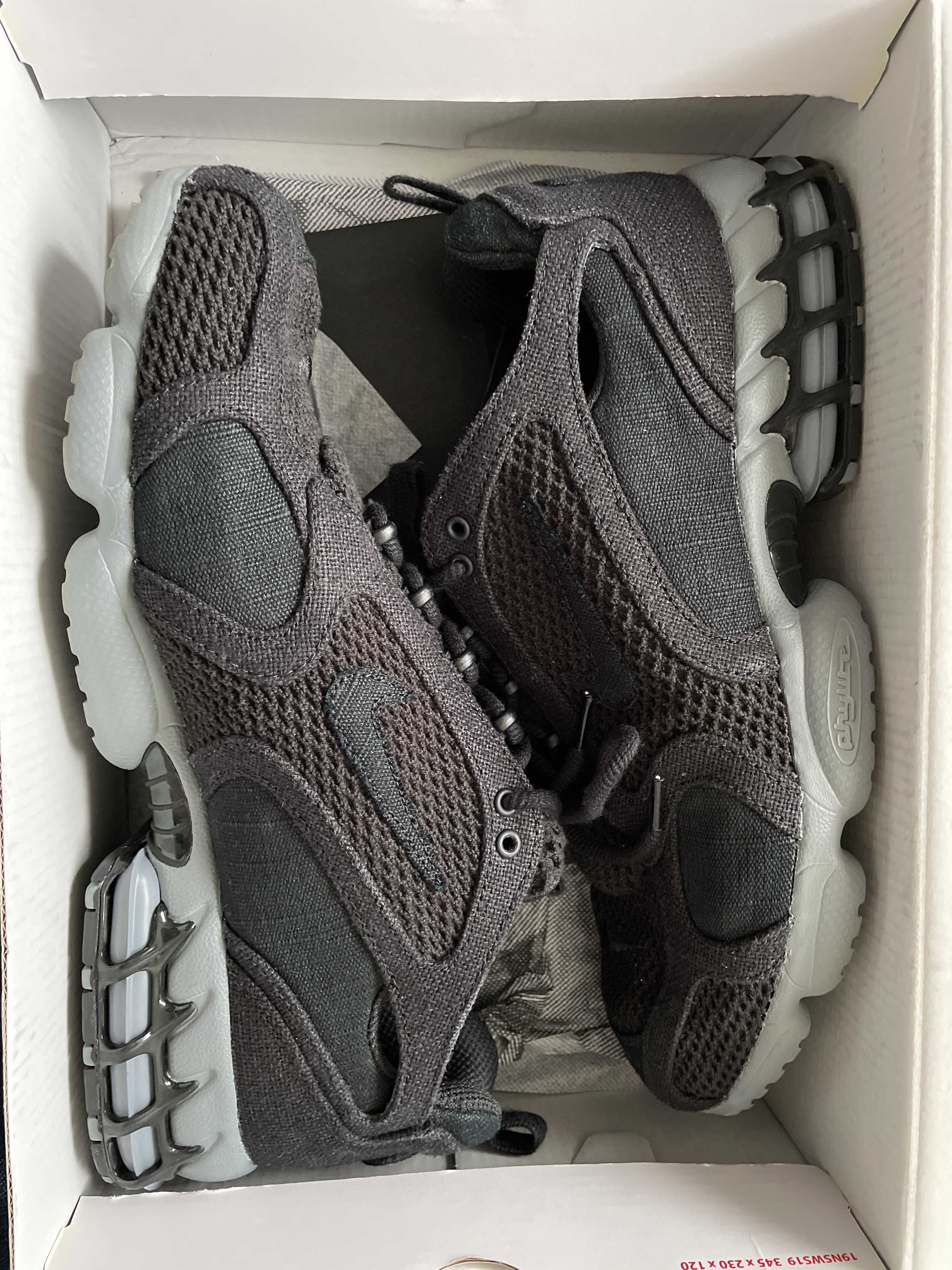 Stussy × Nike Air Zoom Spiridon Cage 2 "Black"