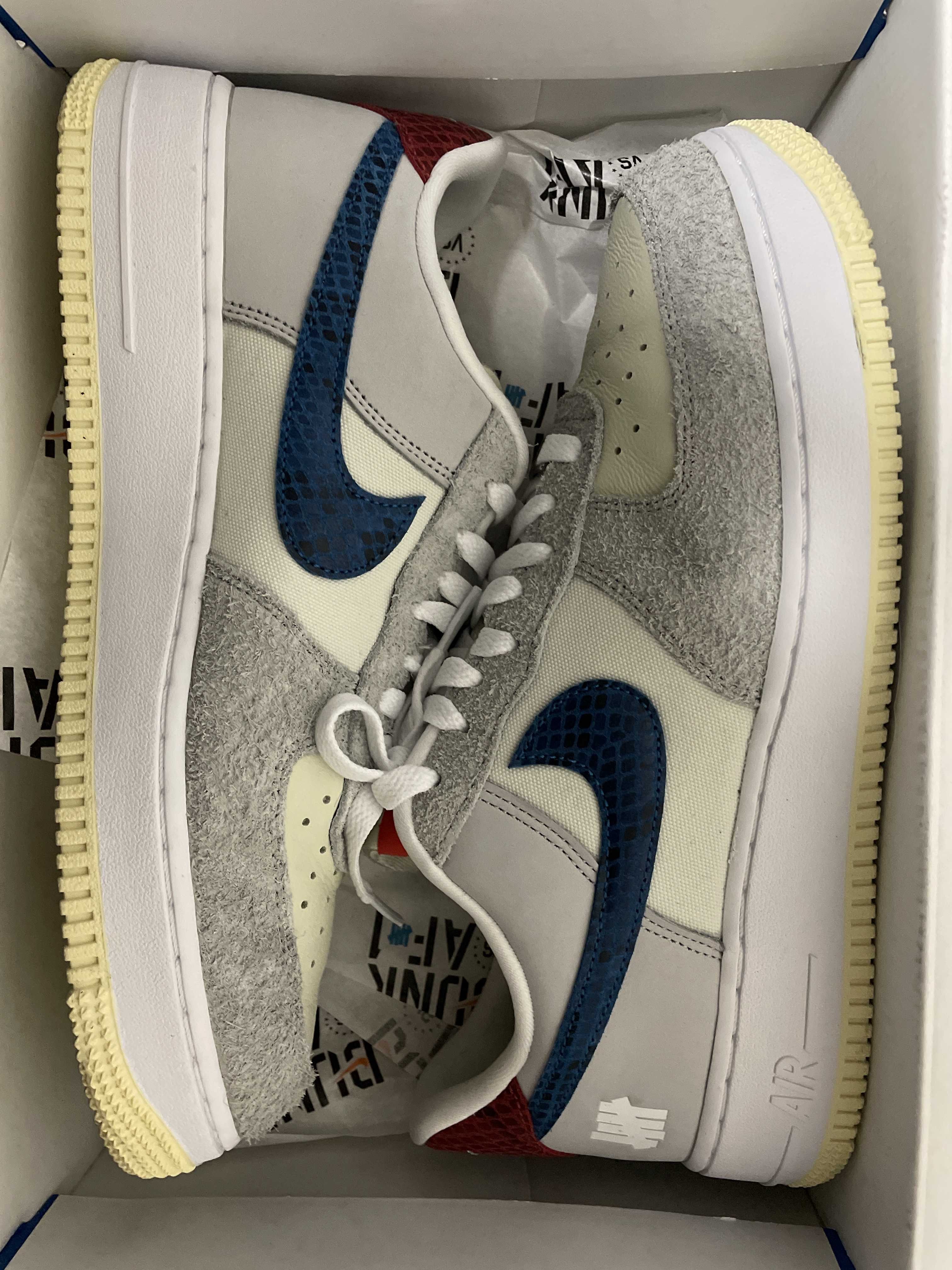 UNDEFEATED × Nike Air Force 1 Low "White"