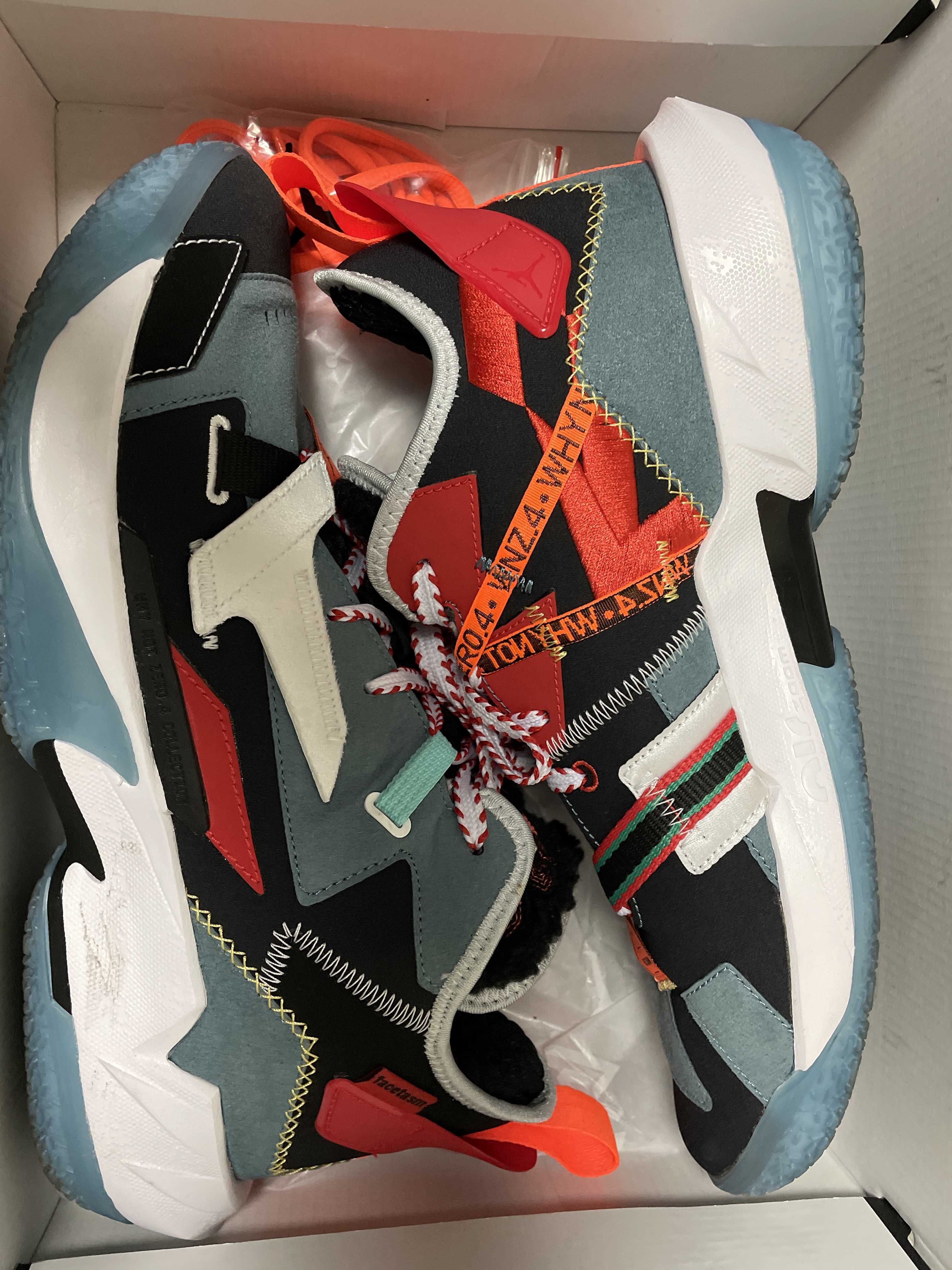 FACETASM × Nike Jordan Why Not Zero.4 "Black/Blue/Red"