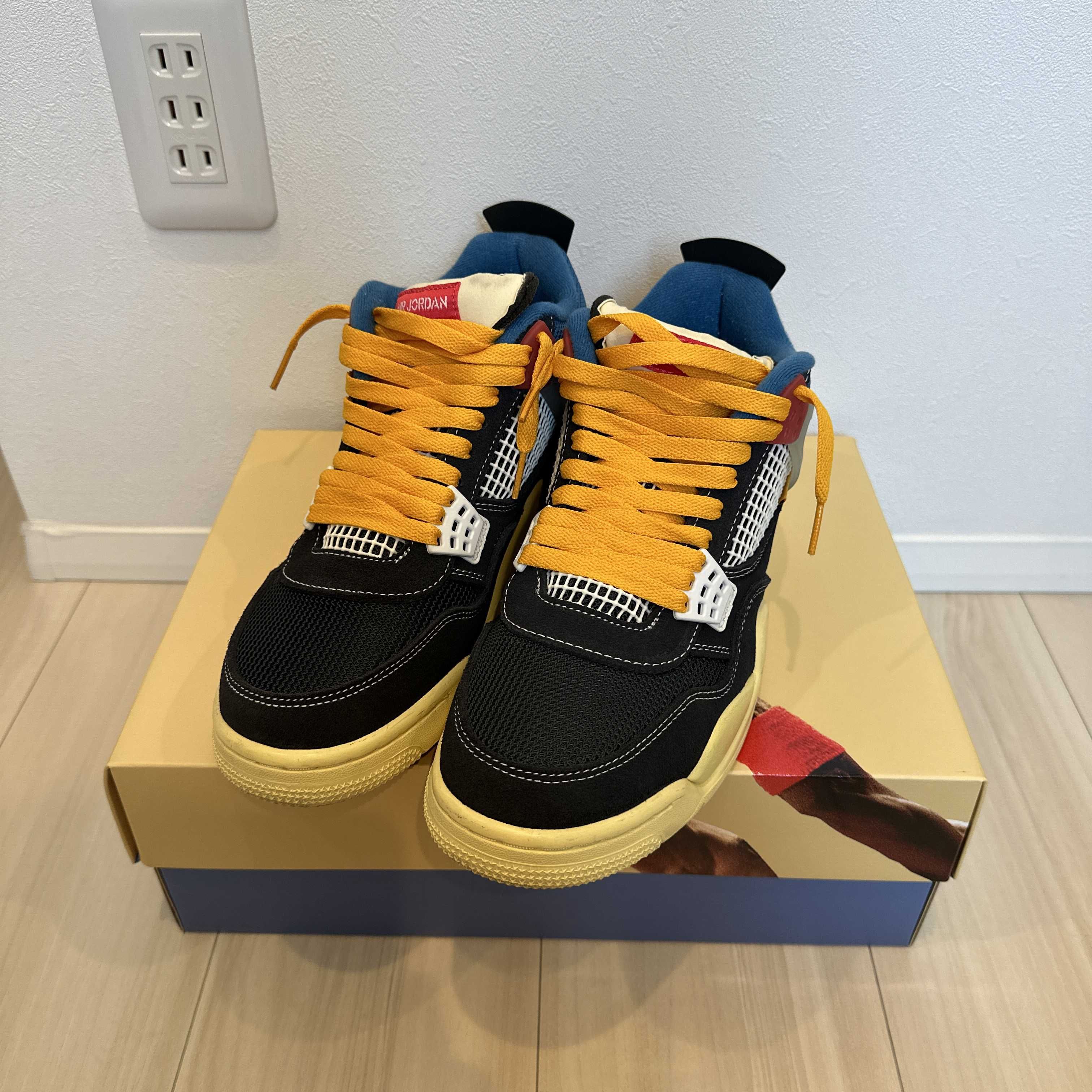 UNION × NIKE AIR JORDAN 4 "OFF NOIR"