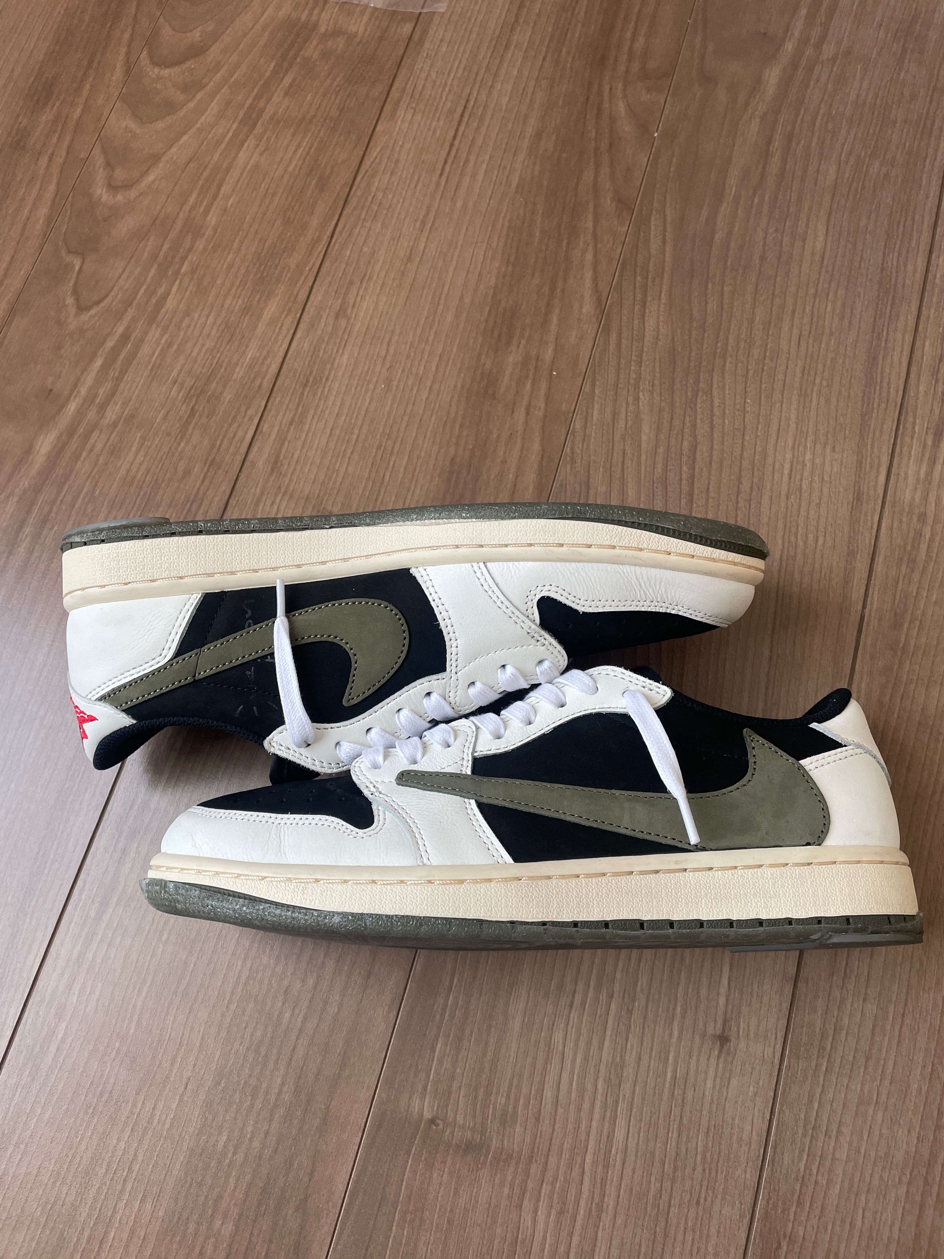 Travis Scott × Nike Women's Air Jordan 1 Low OG "Medium Olive"