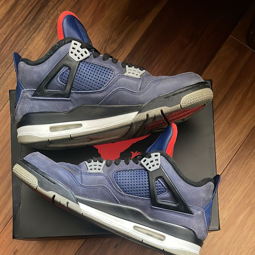 Nike Air Jordan 4 Retro WNTR "Loyal Blue/White/Black"